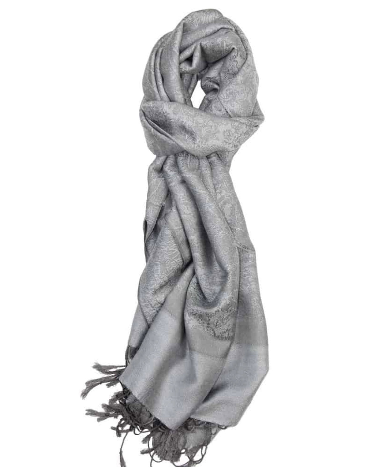 Silver pashminas hot sale