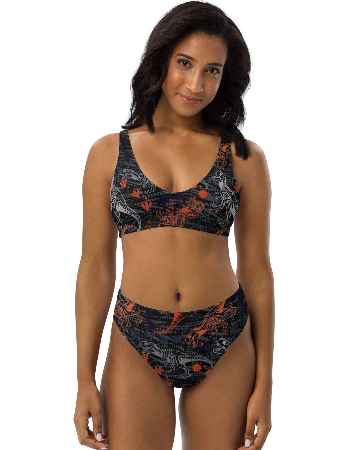 T-Wrecked Recycled High Waisted Bottoms, High-Waisted Bottoms, - One Stop Rave