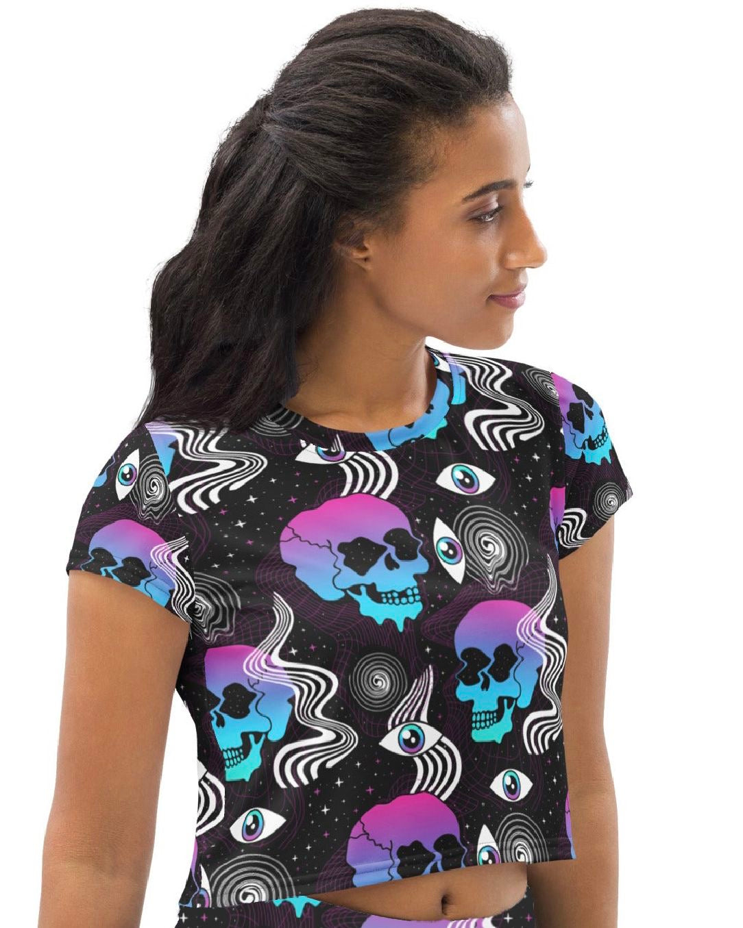 Ego Death Crop Tee, Crop Tee, - One Stop Rave