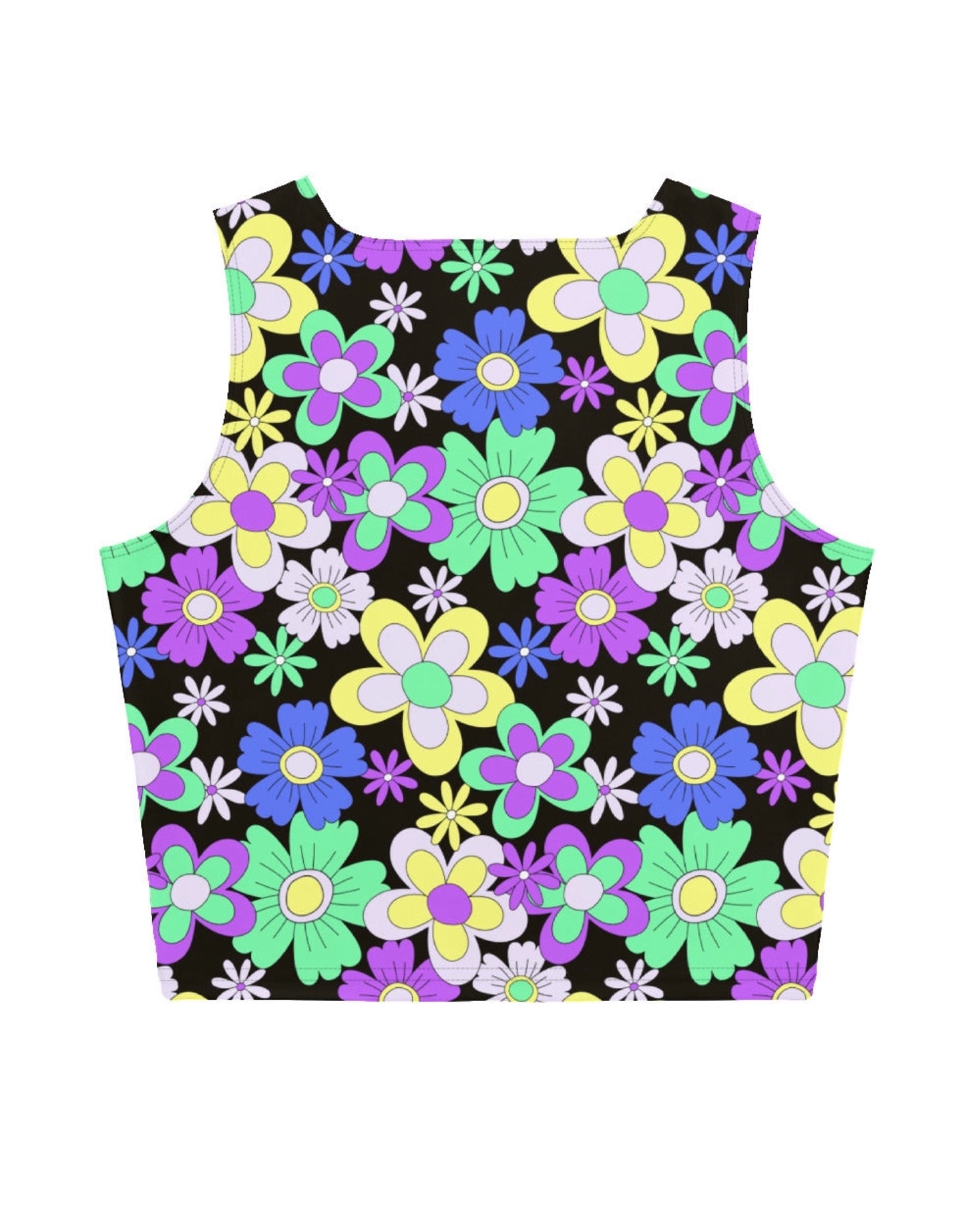 Crazy Daisy Crop Top, crop top, - One Stop Rave