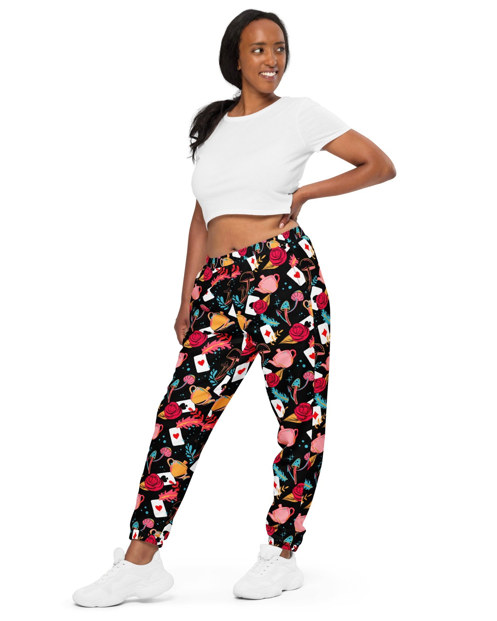 Curiouser and Curiouser Track Pants, , - One Stop Rave