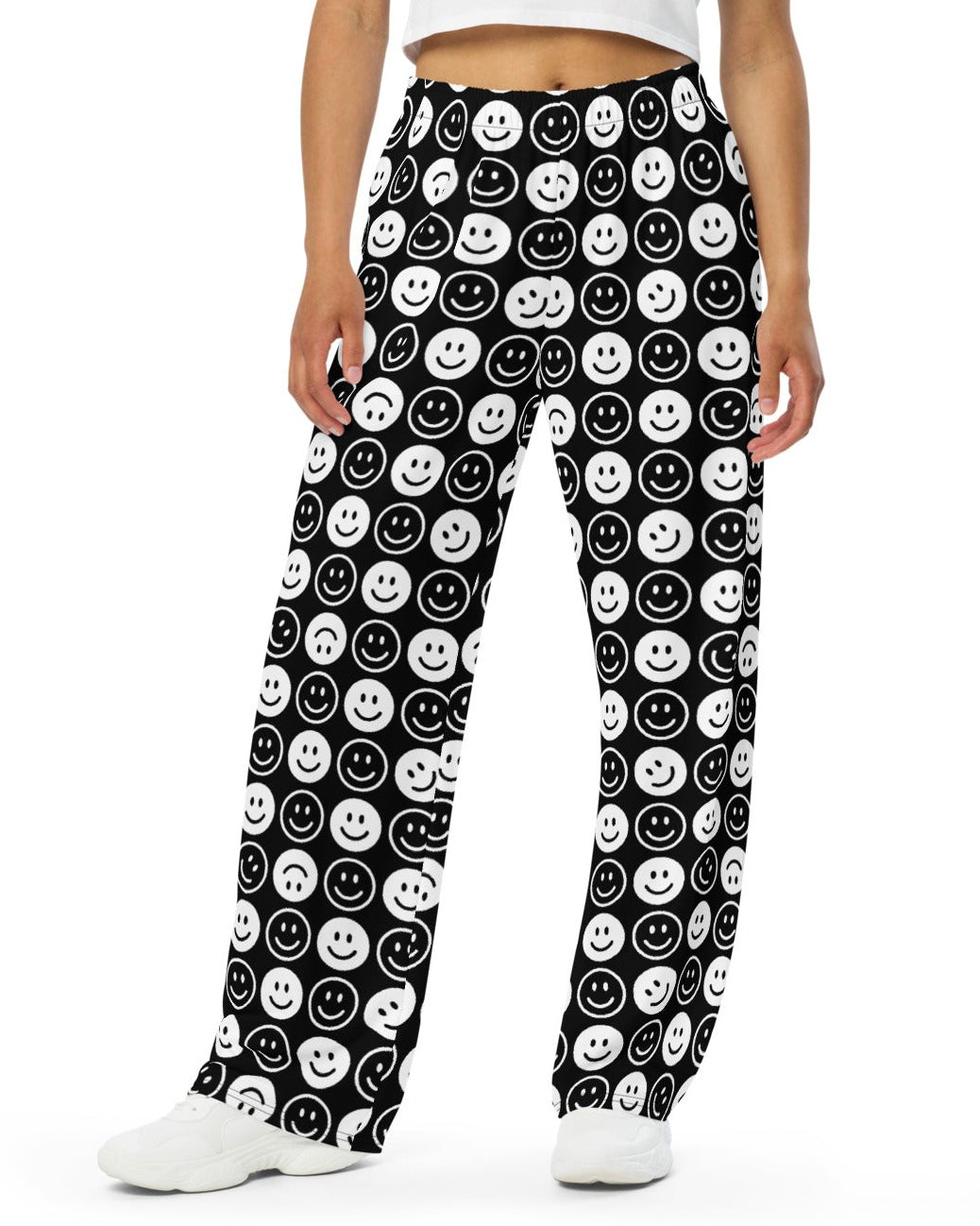 All Smiles Wide Leg Pants, Wide Leg Pants, - One Stop Rave