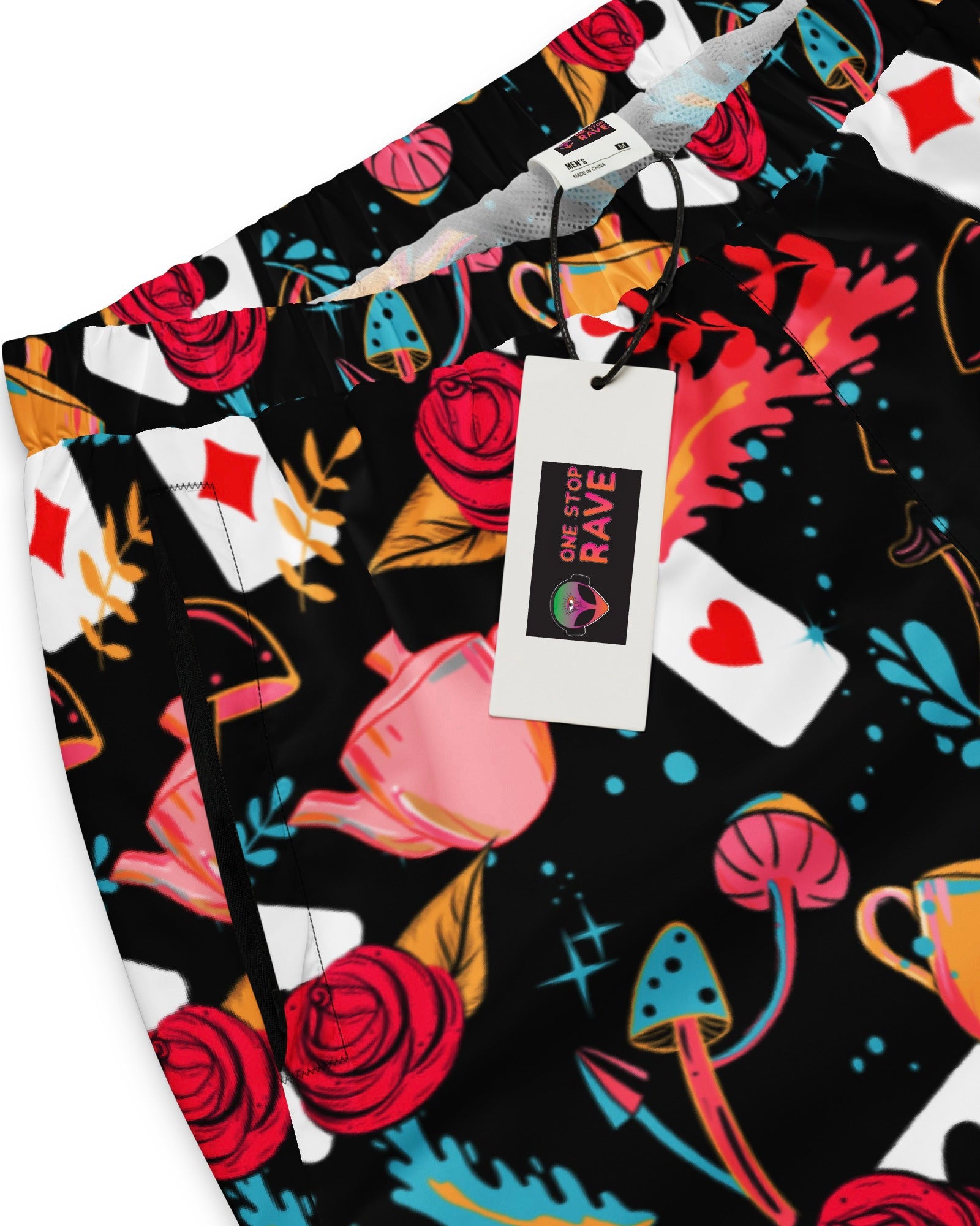 Curiouser and Curiouser Track Pants, , - One Stop Rave