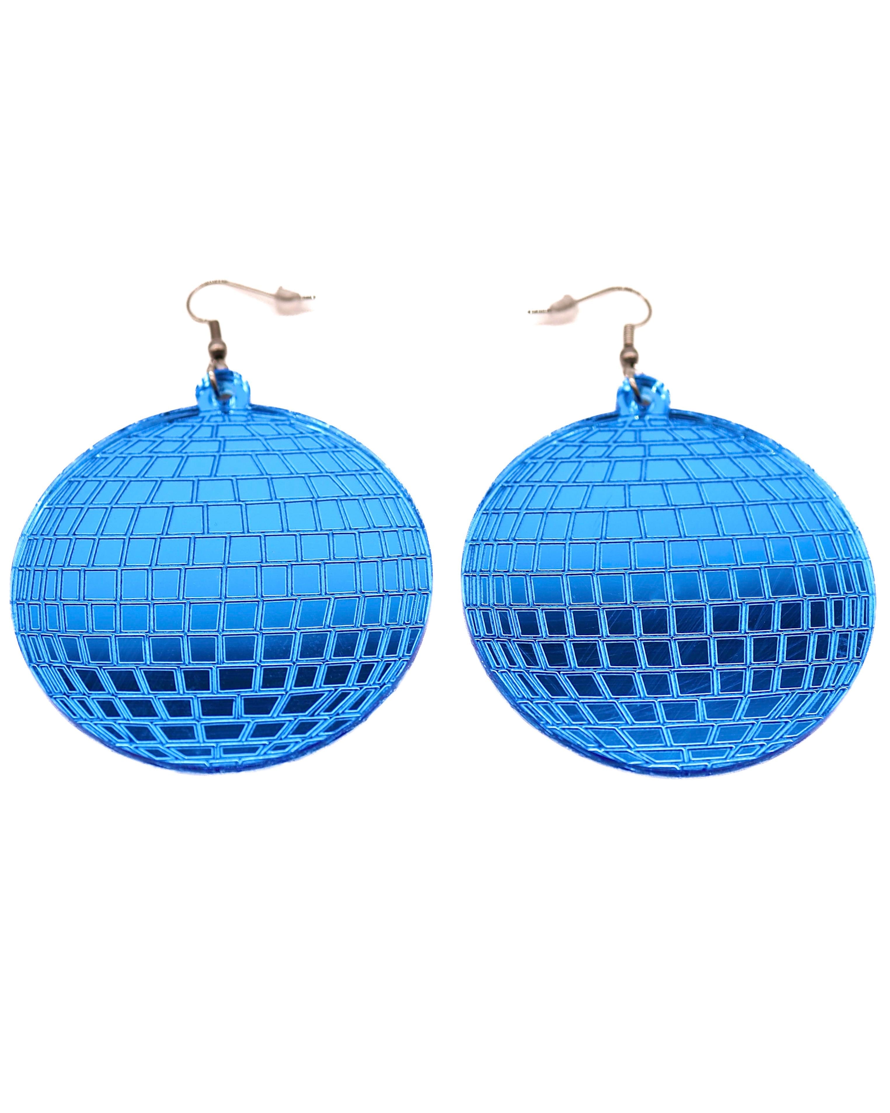Disco Ball Earrings, Dangle Earrings, - One Stop Rave