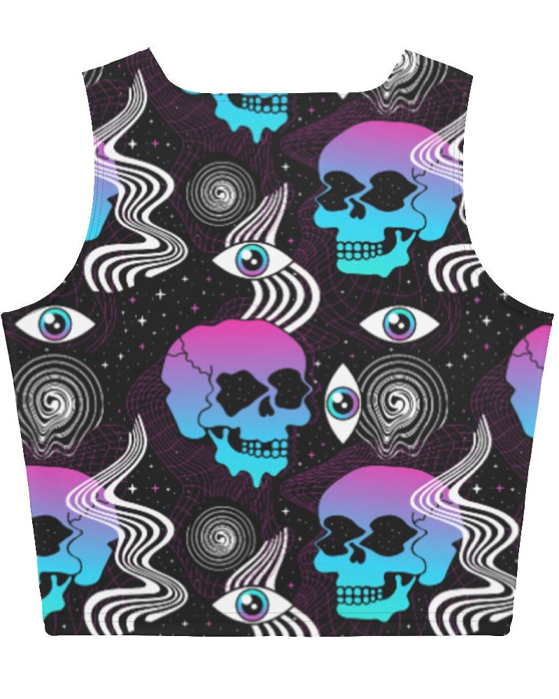 Ego Death Crop Top, Crop Top, - One Stop Rave