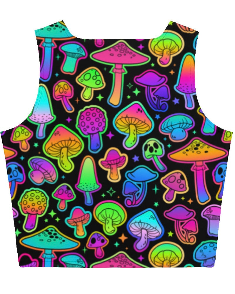 Psilo Crop Top, Crop Top, - One Stop Rave