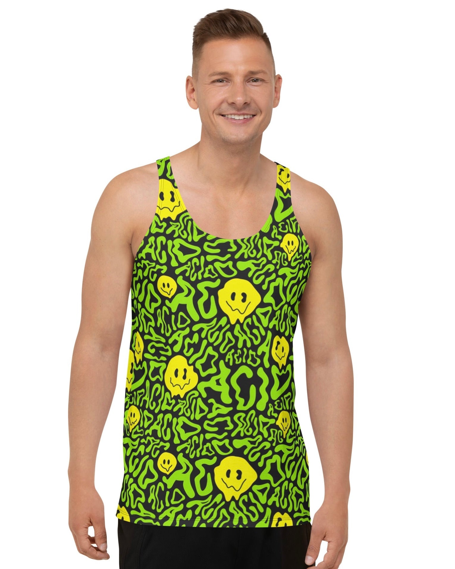 Acid Smilez Tank Top, Tank Top, - One Stop Rave
