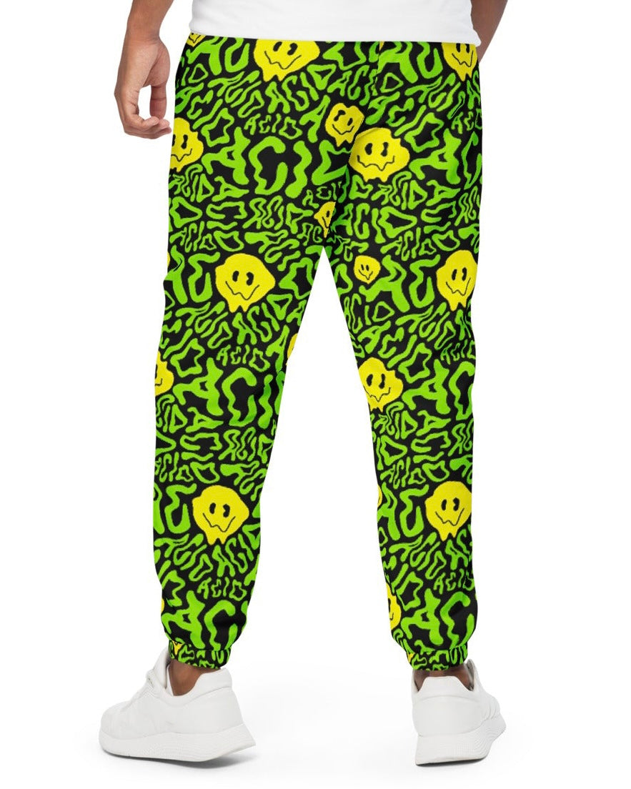 Acid Smilez Track Pants, Track Pants, - One Stop Rave