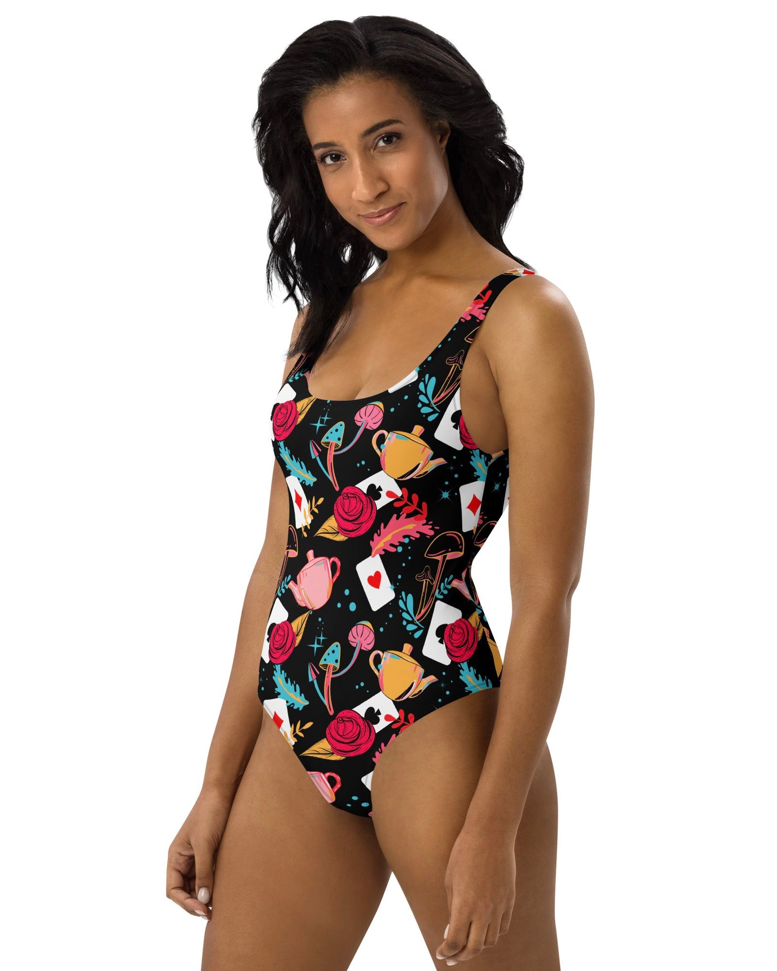 Curiouser and Curiouser Bodysuit, Bodysuit, - One Stop Rave