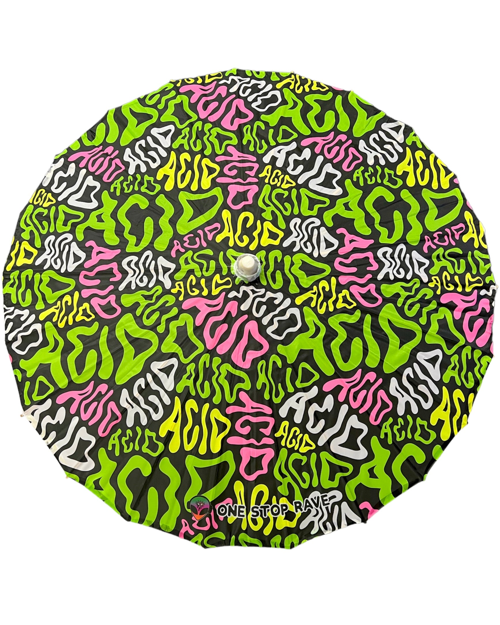 Candy Acid Parasol, Parasol, - One Stop Rave