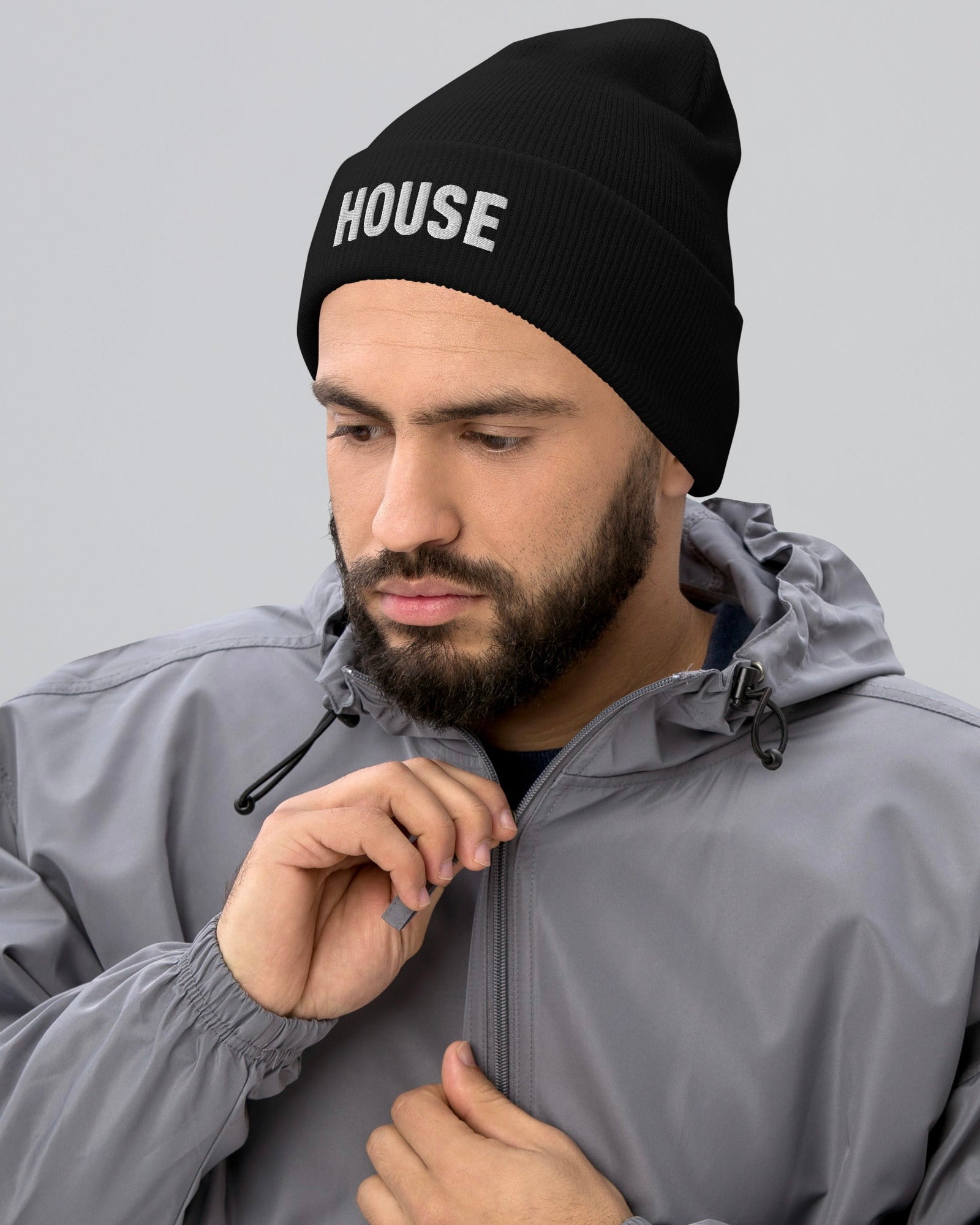 House Cuffed Beanie, Beanie, - One Stop Rave