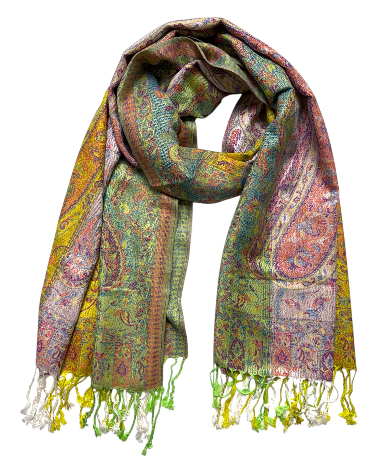Electric Garden Paisley Rave Pashmina