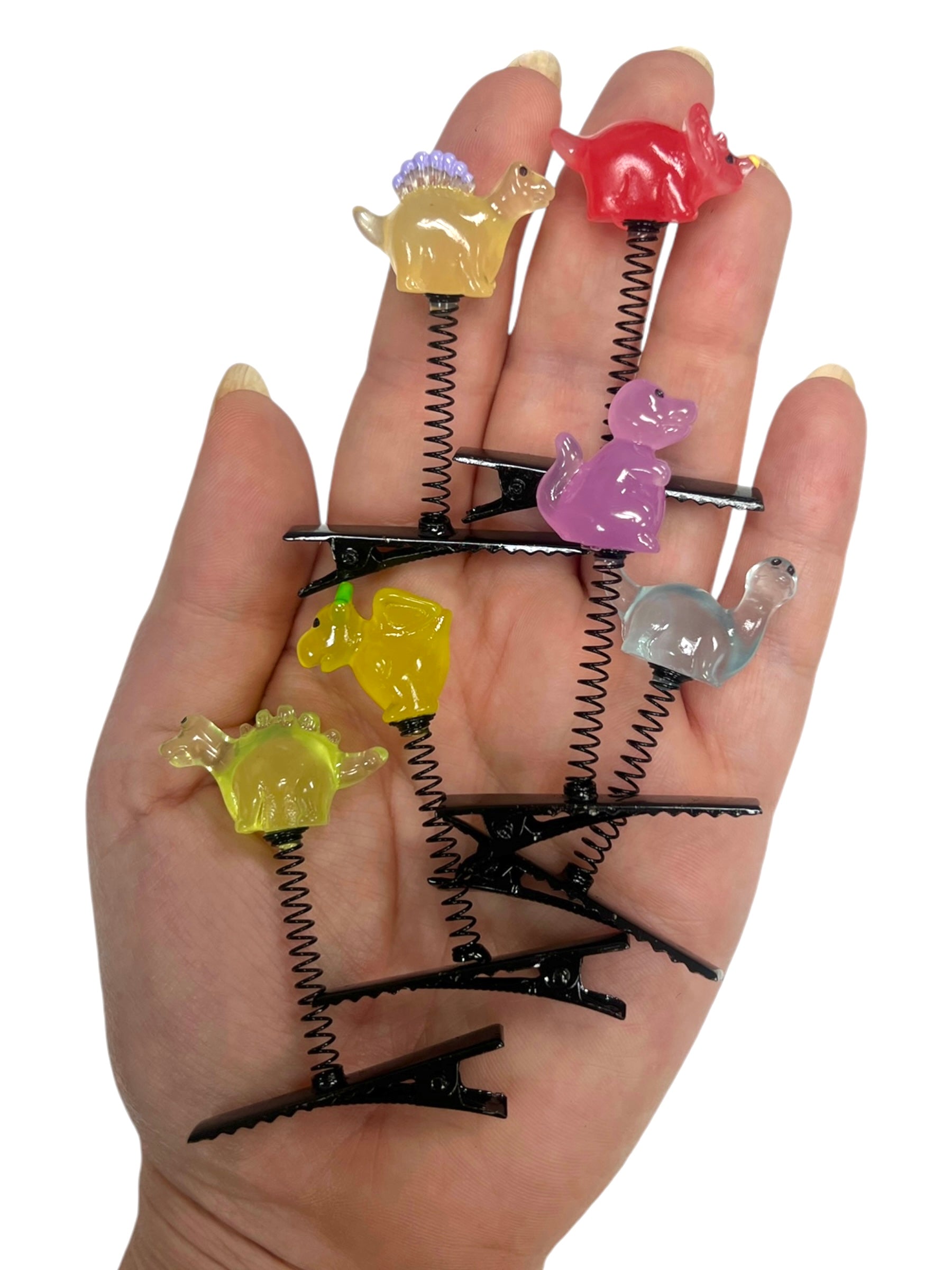 Dinosaur UV Sprout Clips 6-PC Set