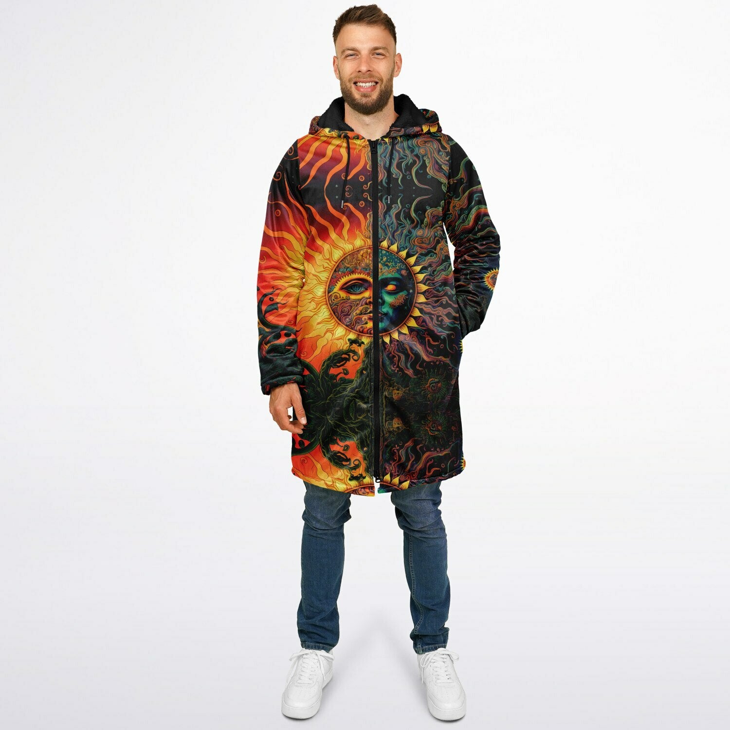 Apollo Zipper Plush Cloak