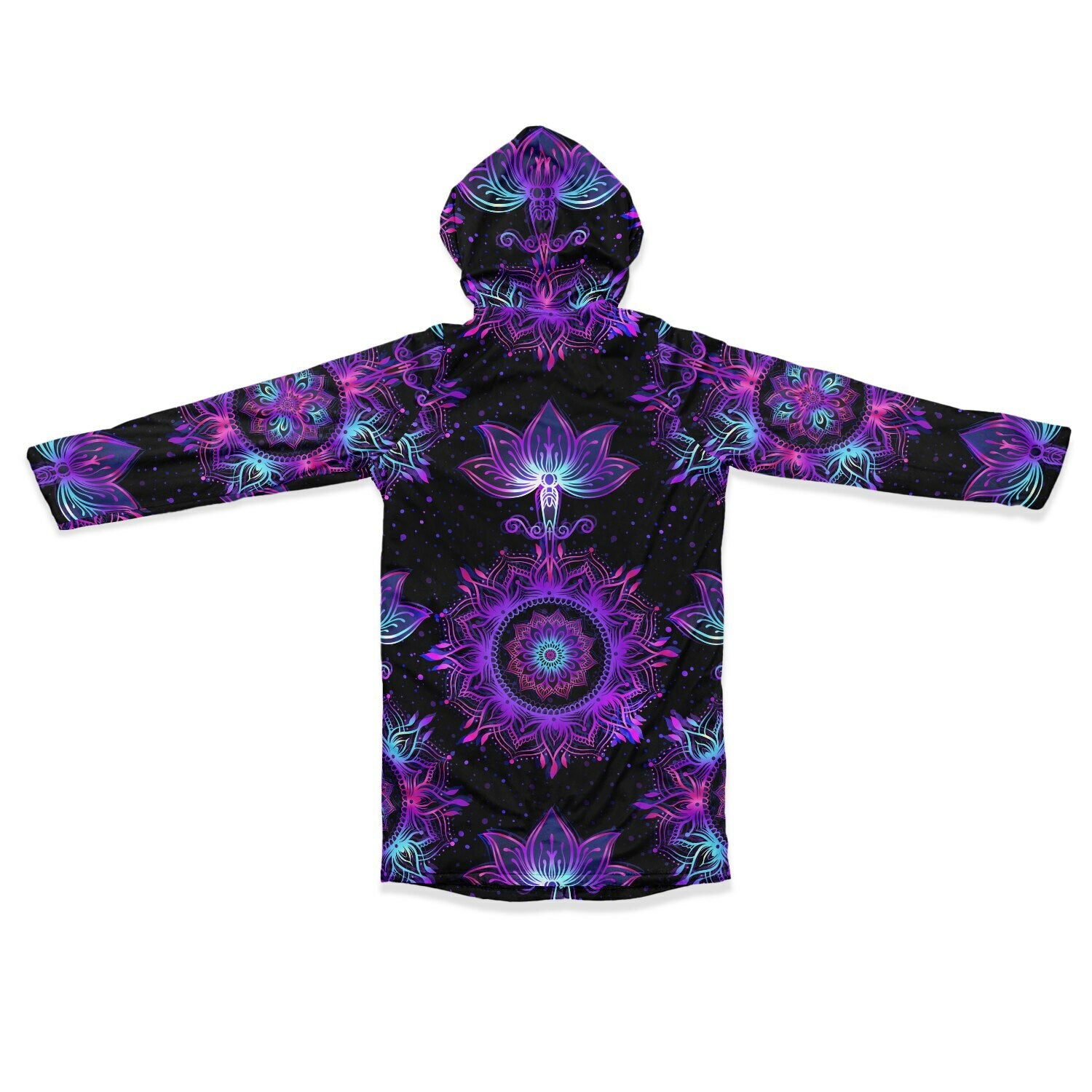Starlight Mandala Zipper Plush Cloak