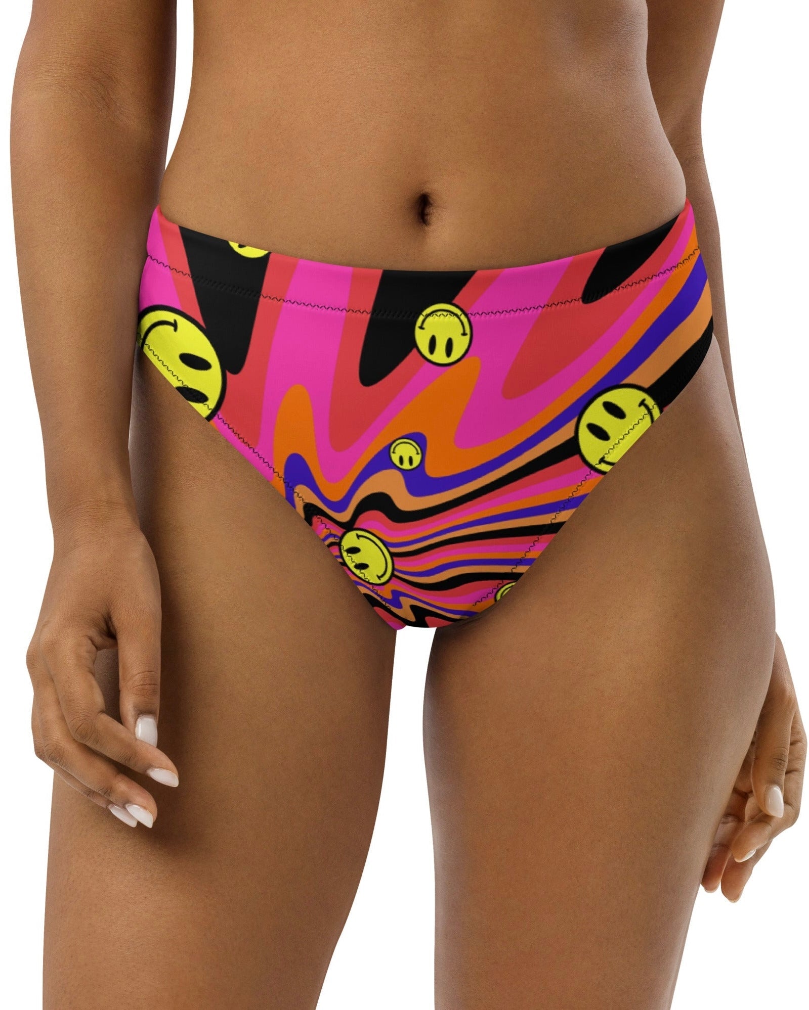 House Head Recycled high Waisted Bottoms, High-Waisted Bottoms, - One Stop Rave