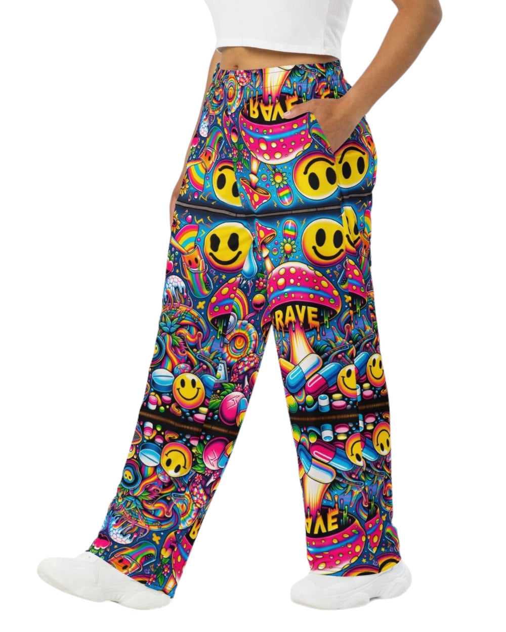 Jedi Flip Wide Leg Rave Pants | Festival Pants - Festival Outfit