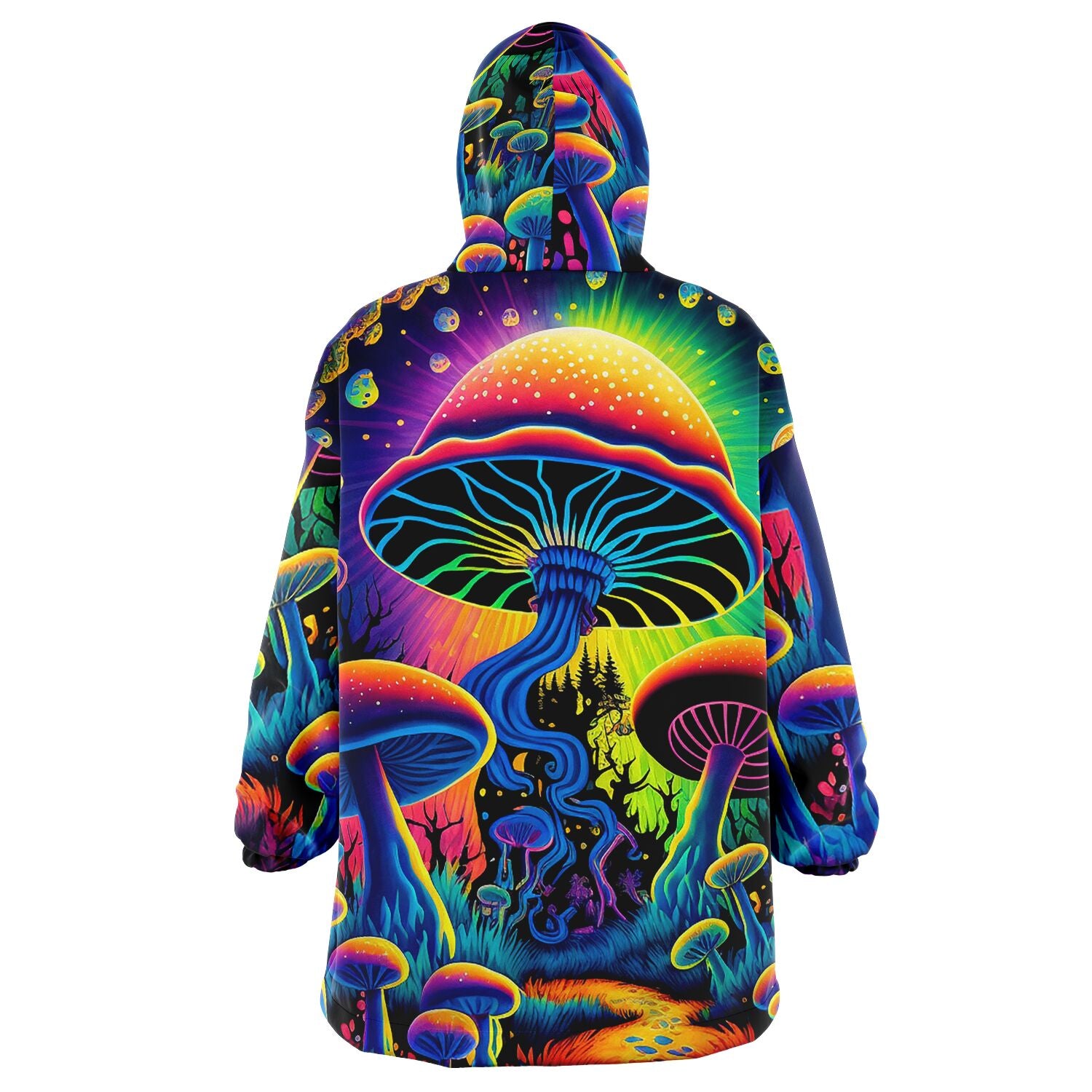 Sudadera con capucha y manta Mushroom Land 