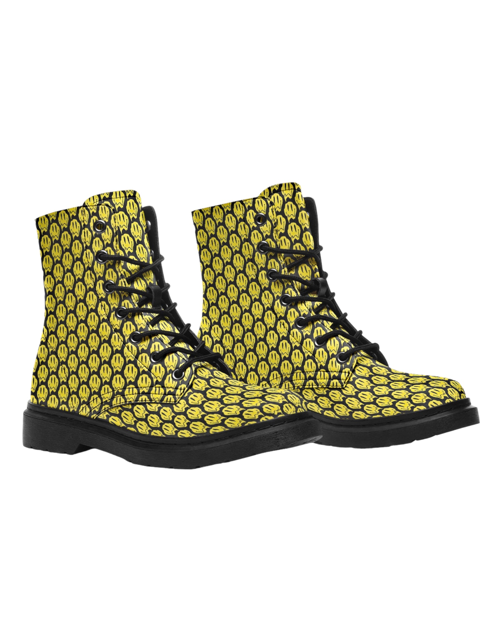 Stay Trippy Combat Festival Boots