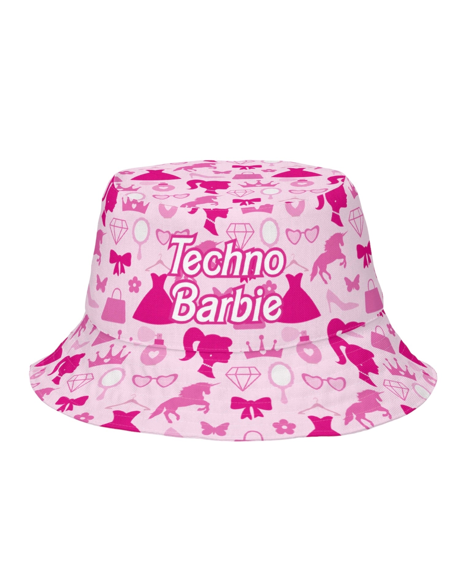 Techno Barbie Reversible Bucket Hat