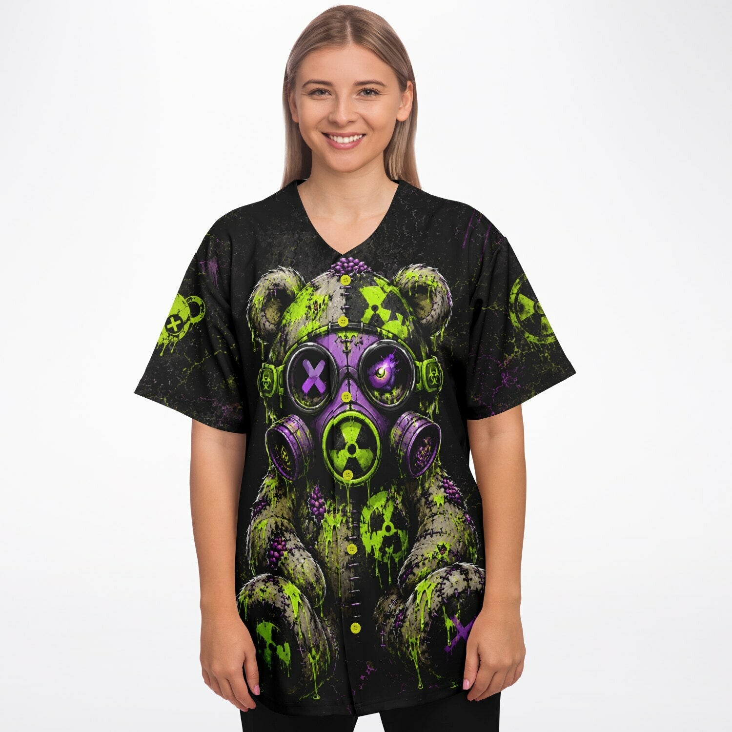 Toxic Teddy Baseball Jersey
