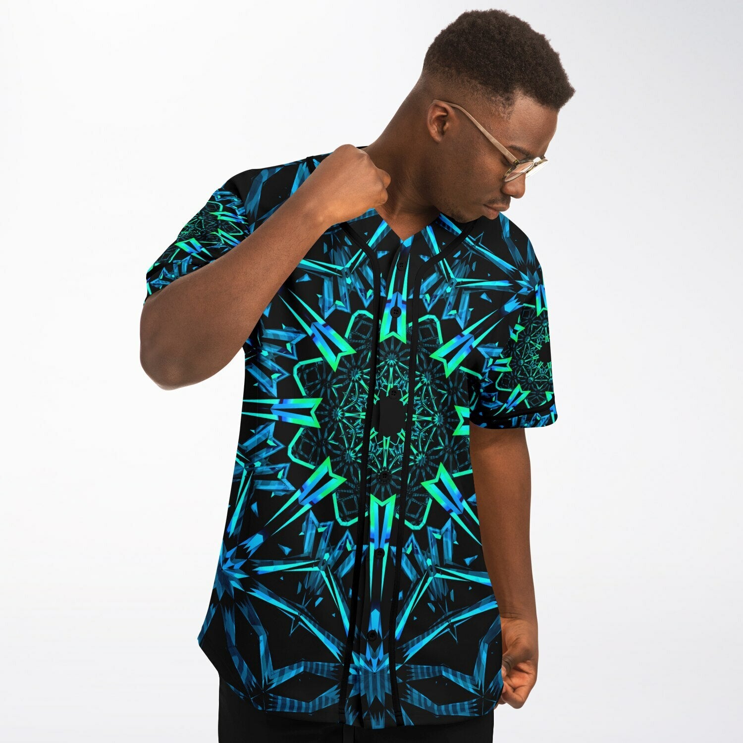 Fractals Baseball Jersey