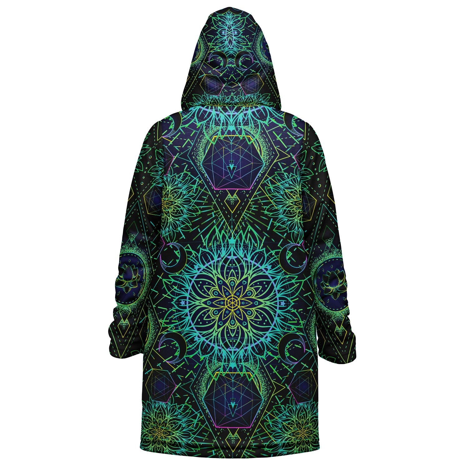 Tranquility Zipper Plush Cloak