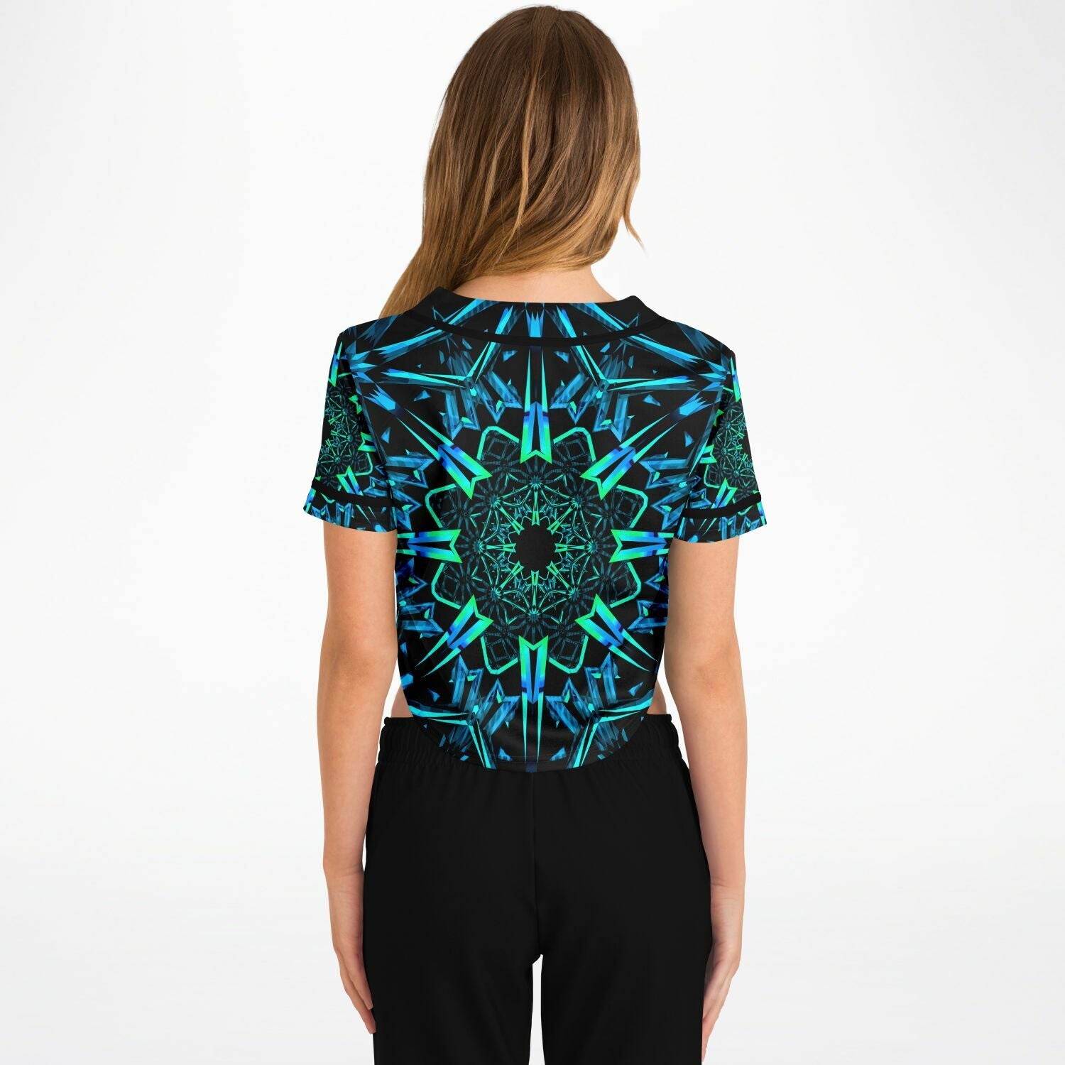 Fractals Cropped Jersey