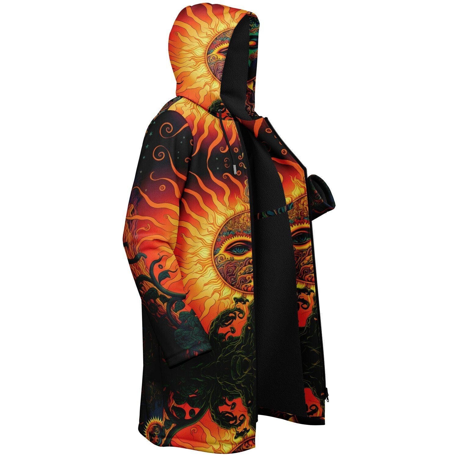 Apollo Zipper Plush Cloak