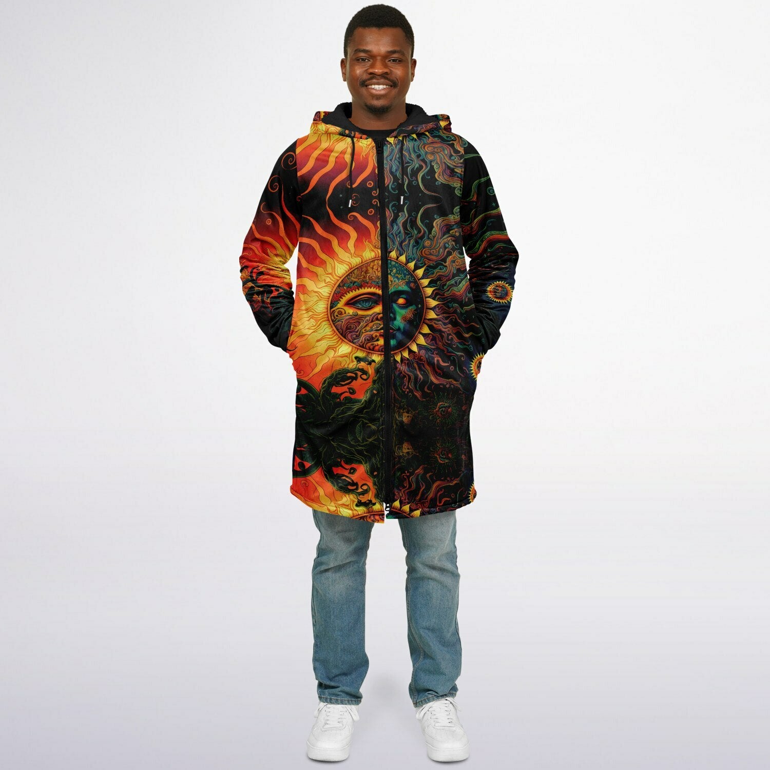 Apollo Zipper Plush Cloak