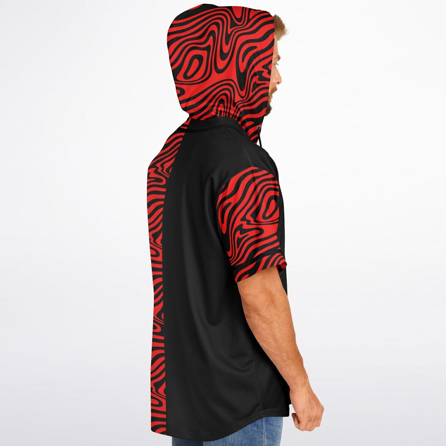 Hypnotic Hooded Baseball Jersey