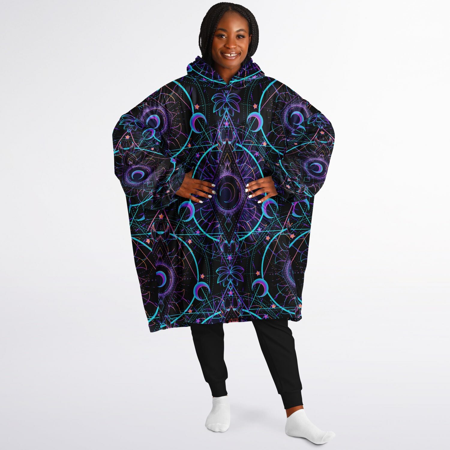 Mushroom Astrology Cloud Hoodie