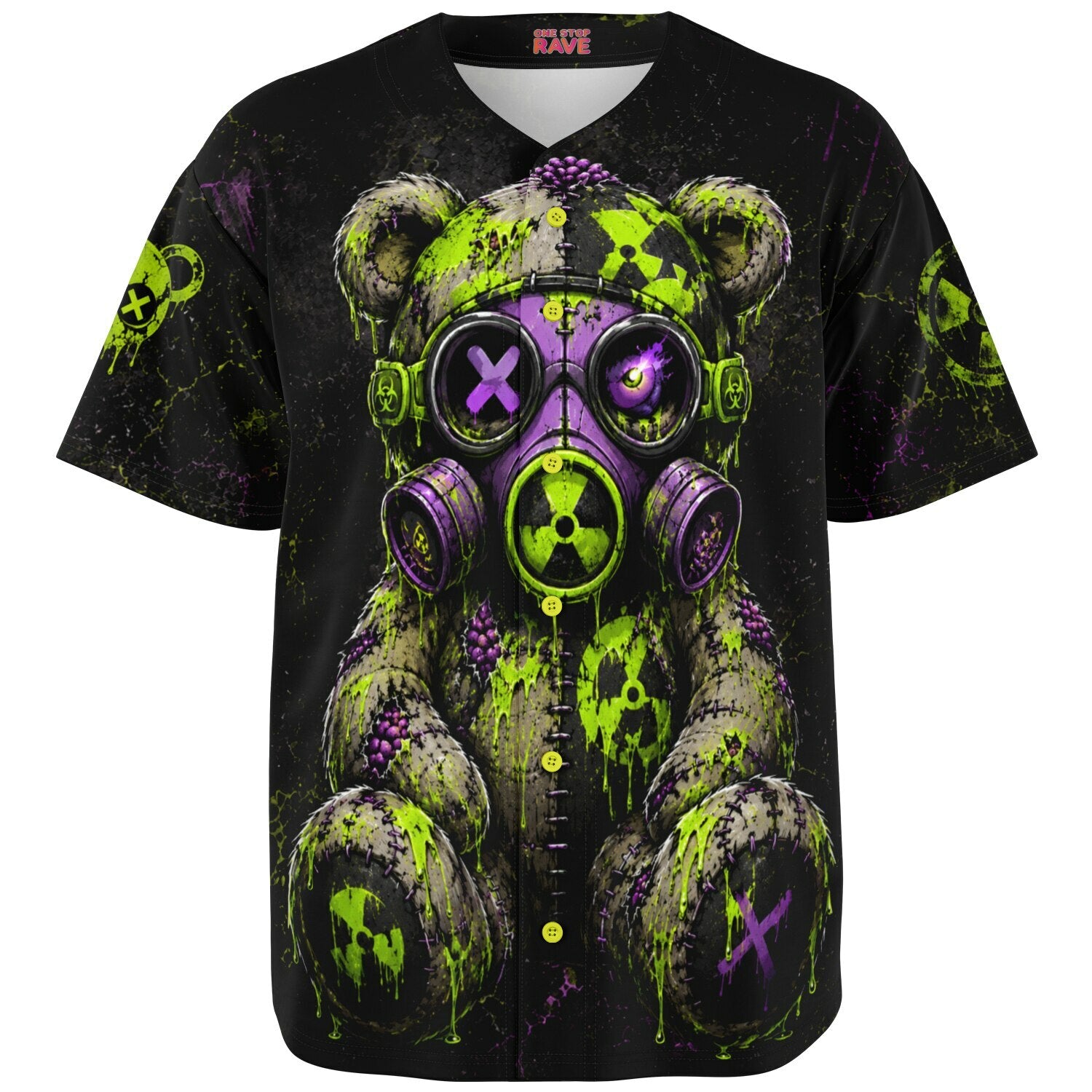 Toxic Teddy Baseball Jersey