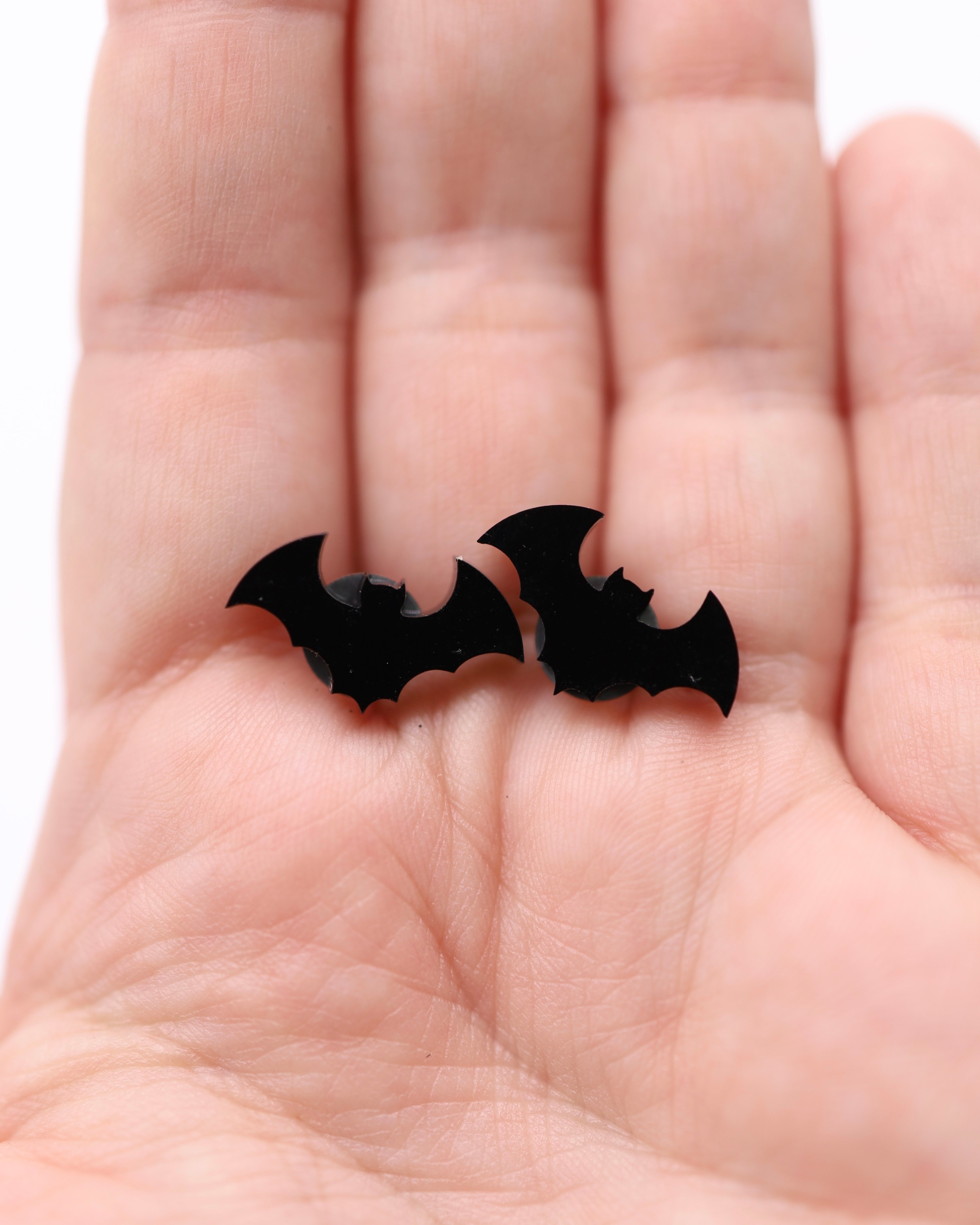 Bat Stud Earrings