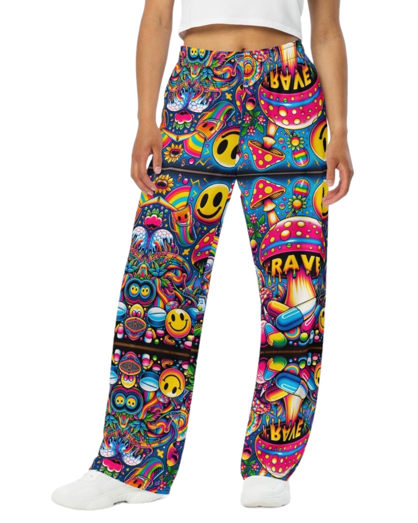 Jedi Flip Wide Leg Pants - Rave Pants - Festival Pants | One Stop Rave