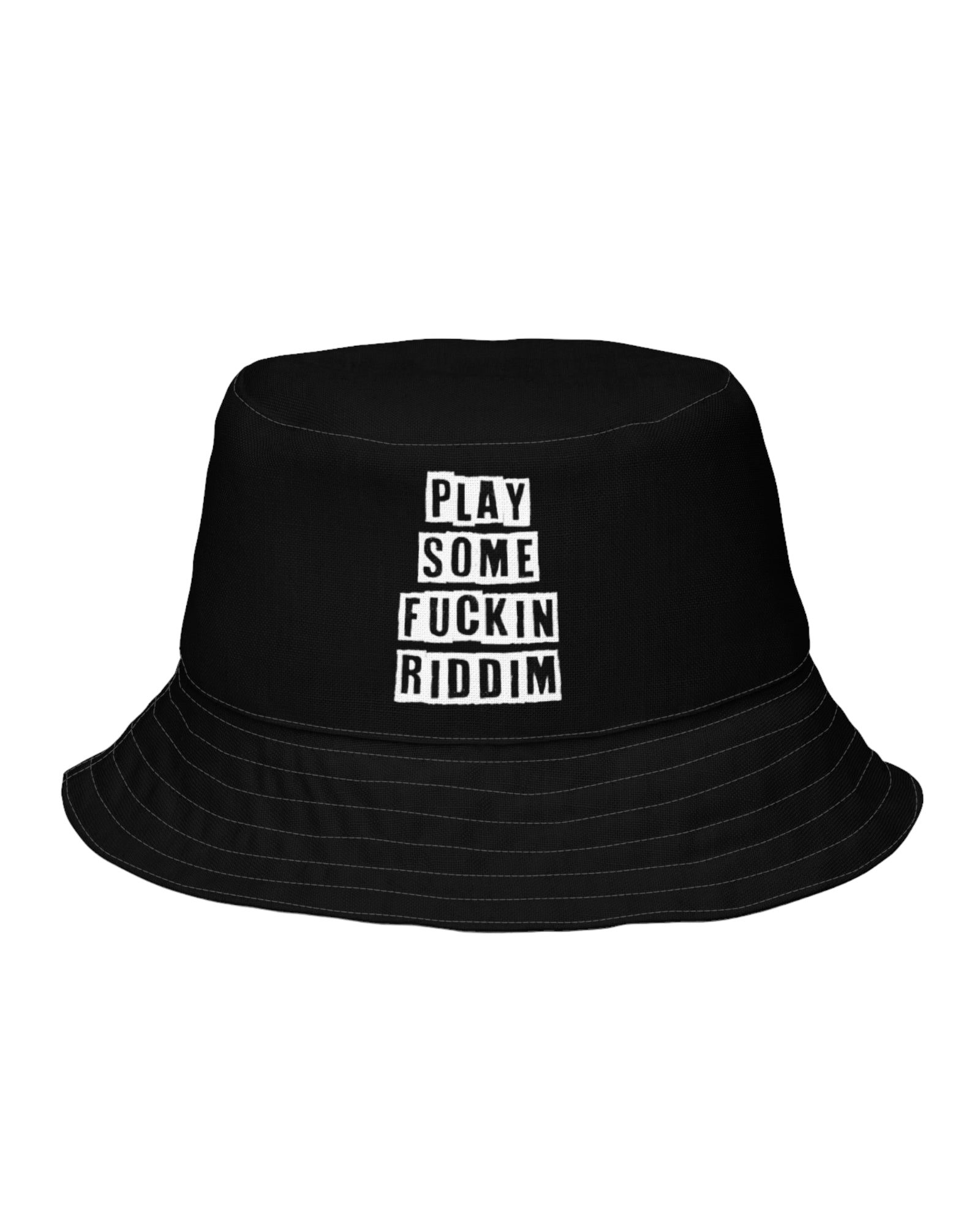 Play Some Fuckin Riddim Reversible Bucket Hat
