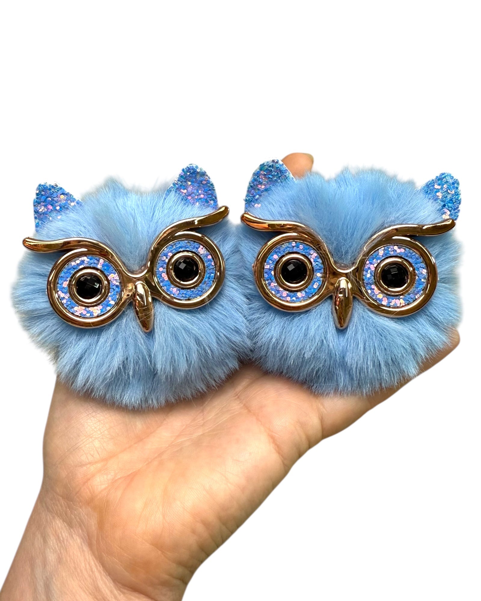 Owl Space Bunz Pom Pom Hair Clips | Rave & Festival Hair Accessories