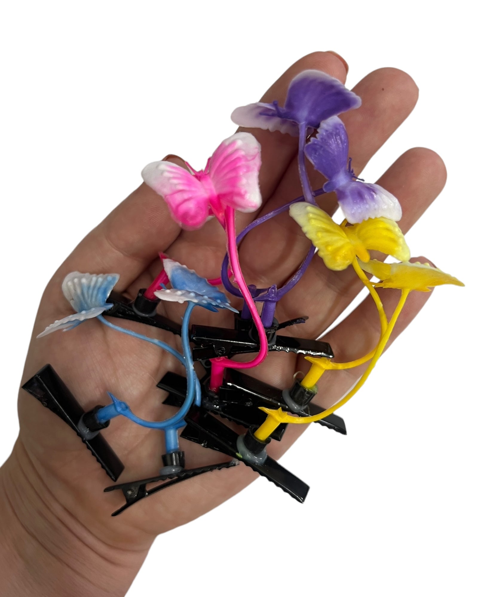 Butterfly Sprout Clips 8-PC Set | Rave Trinkets | Sprouts For Raves