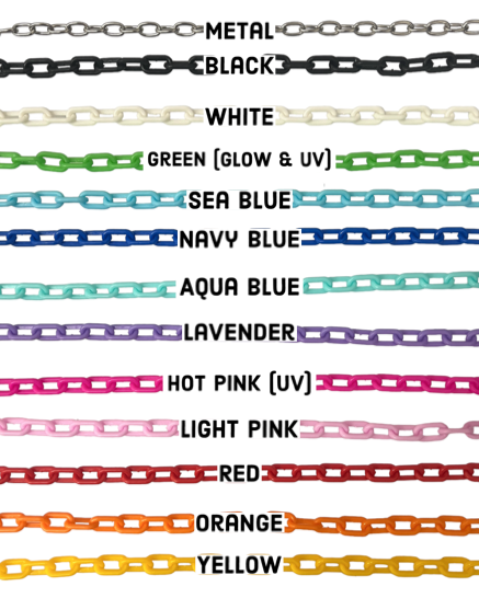 Colored Chain Belt