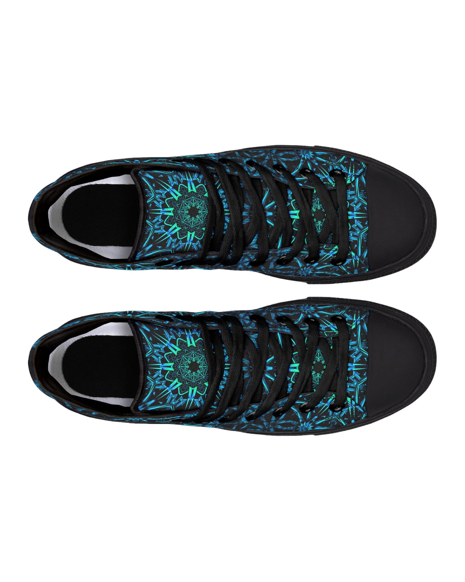 Fractal Design High cheapest Top Canvas Shoes | Colorful, Artistic, Rave Outfit, Festival Shoes, Sneakers,