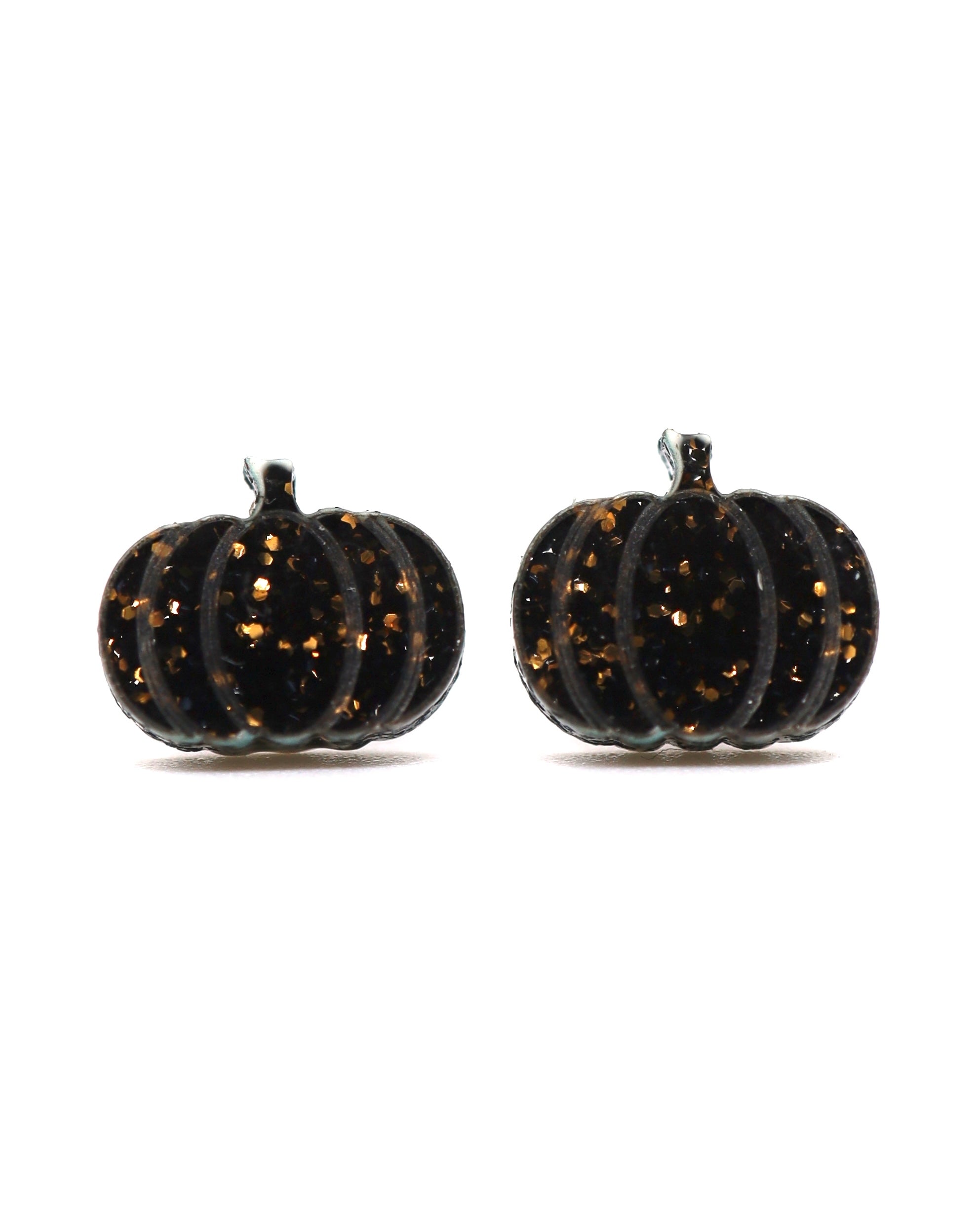 Pumpkin Stud Earrings