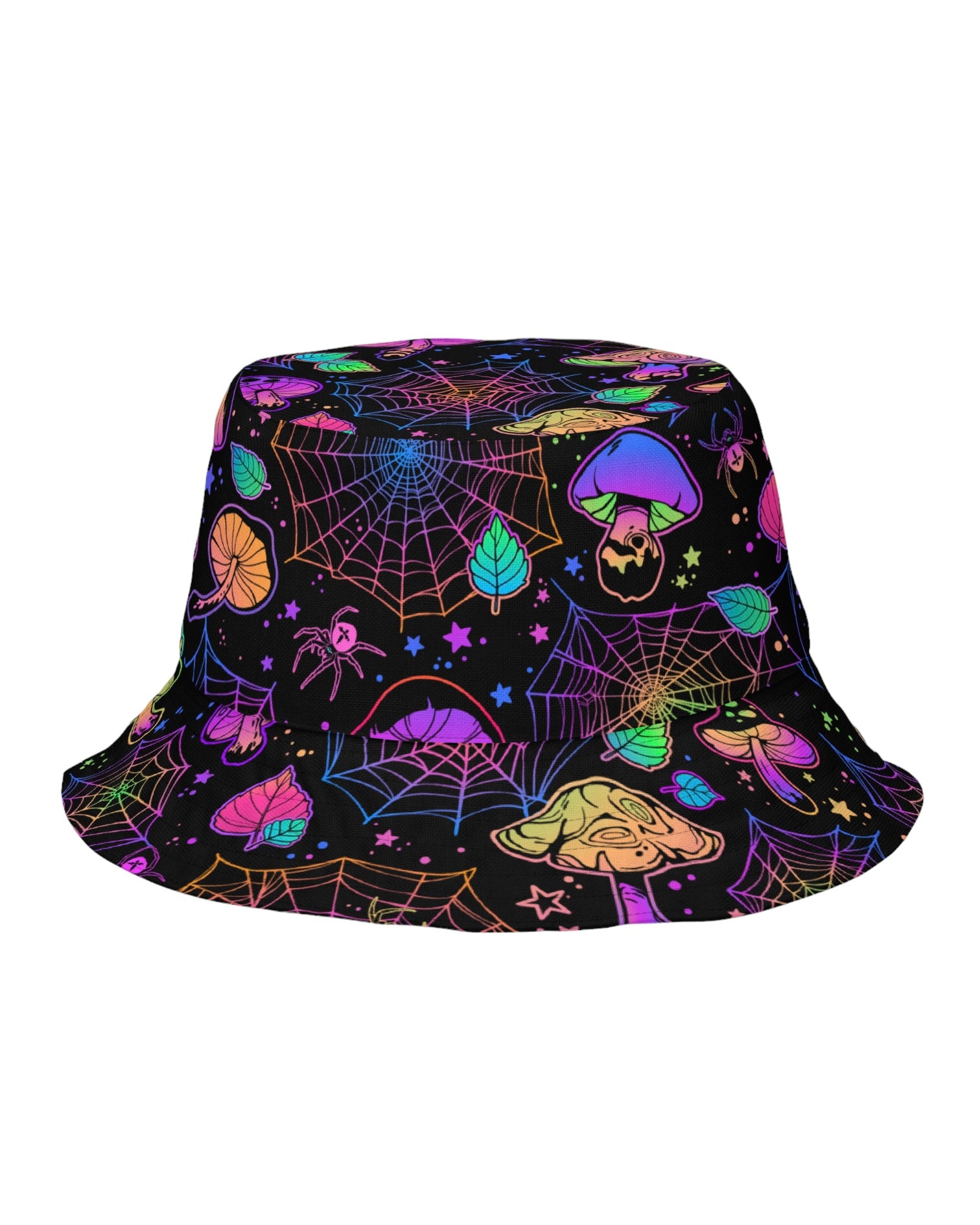 Spider Mushies Reversible Bucket Hat