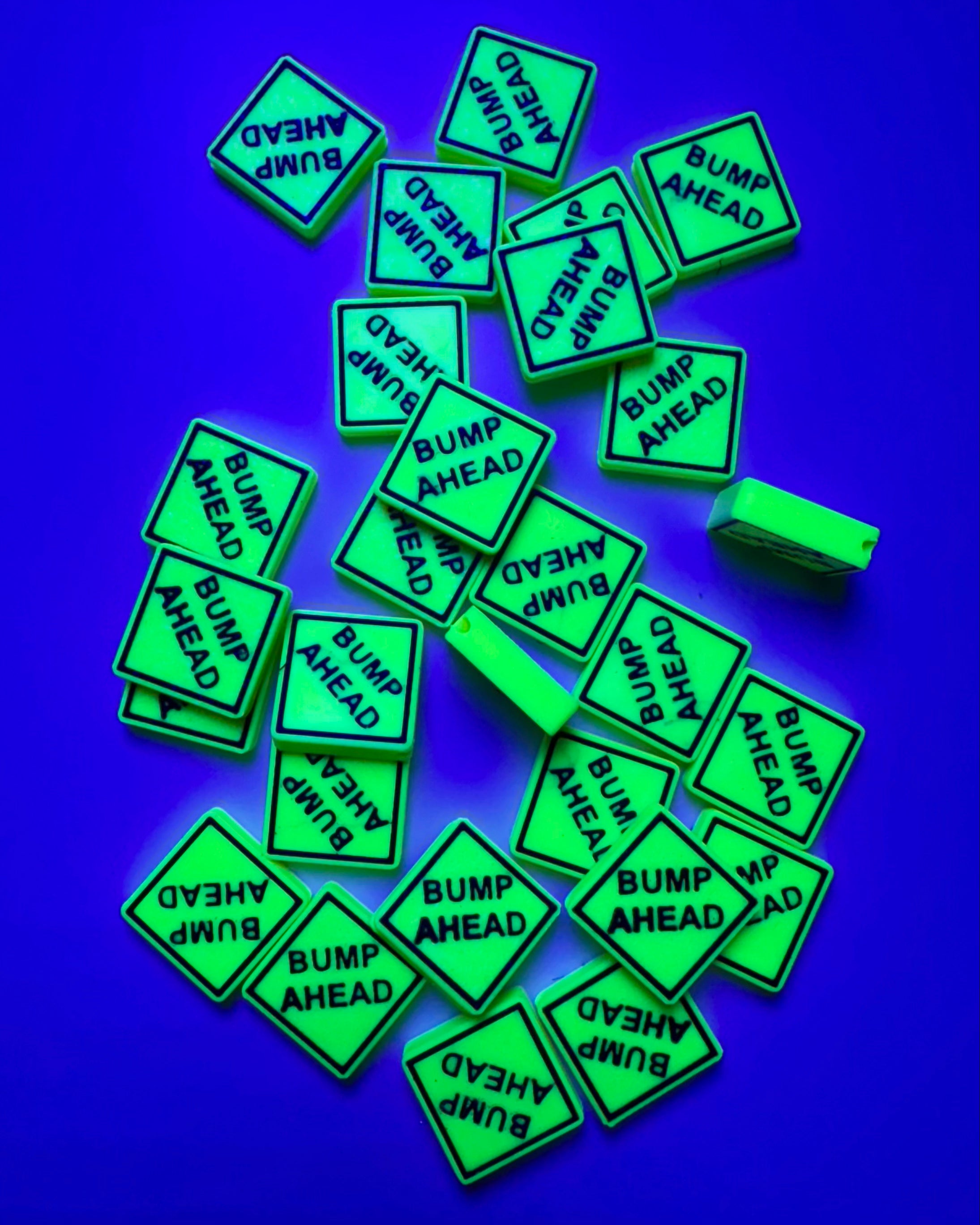 Bump Ahead UV Kandi Rave Beads