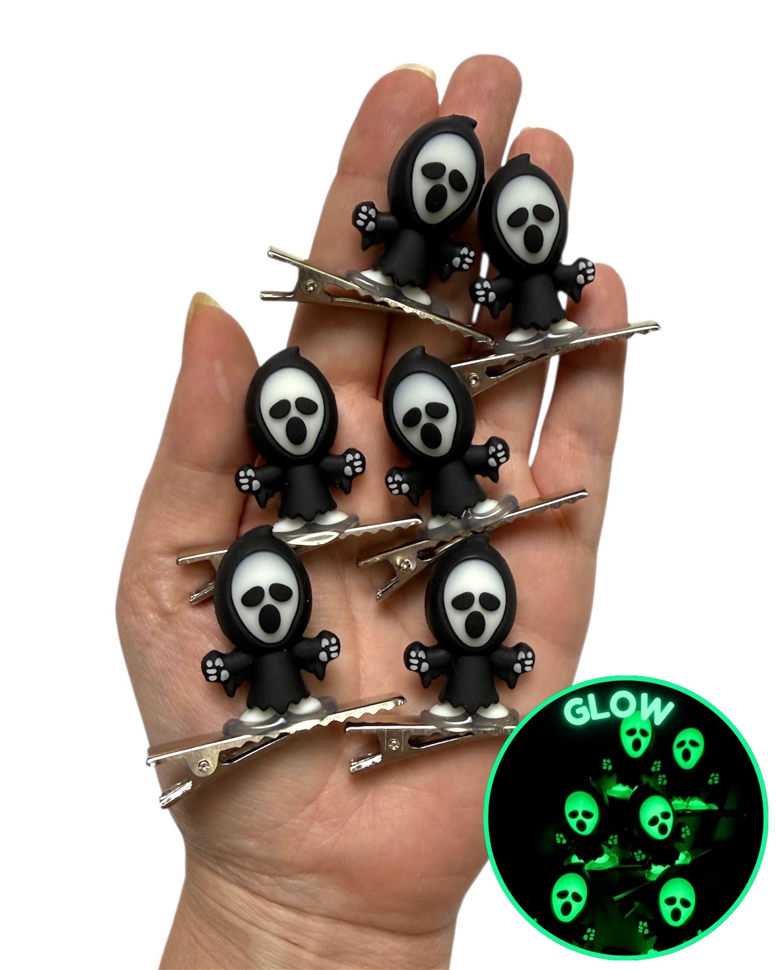 Halloween Killa Glow In The Dark Clips 6-PC Set