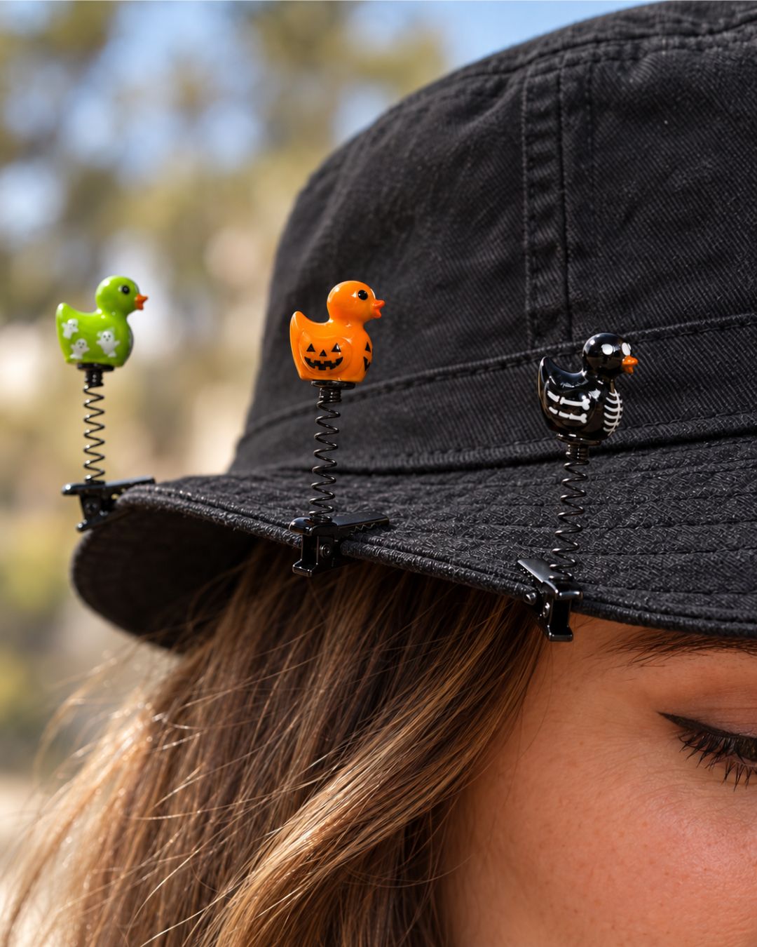 Halloween Duck Sprout Clips 10-PC Set