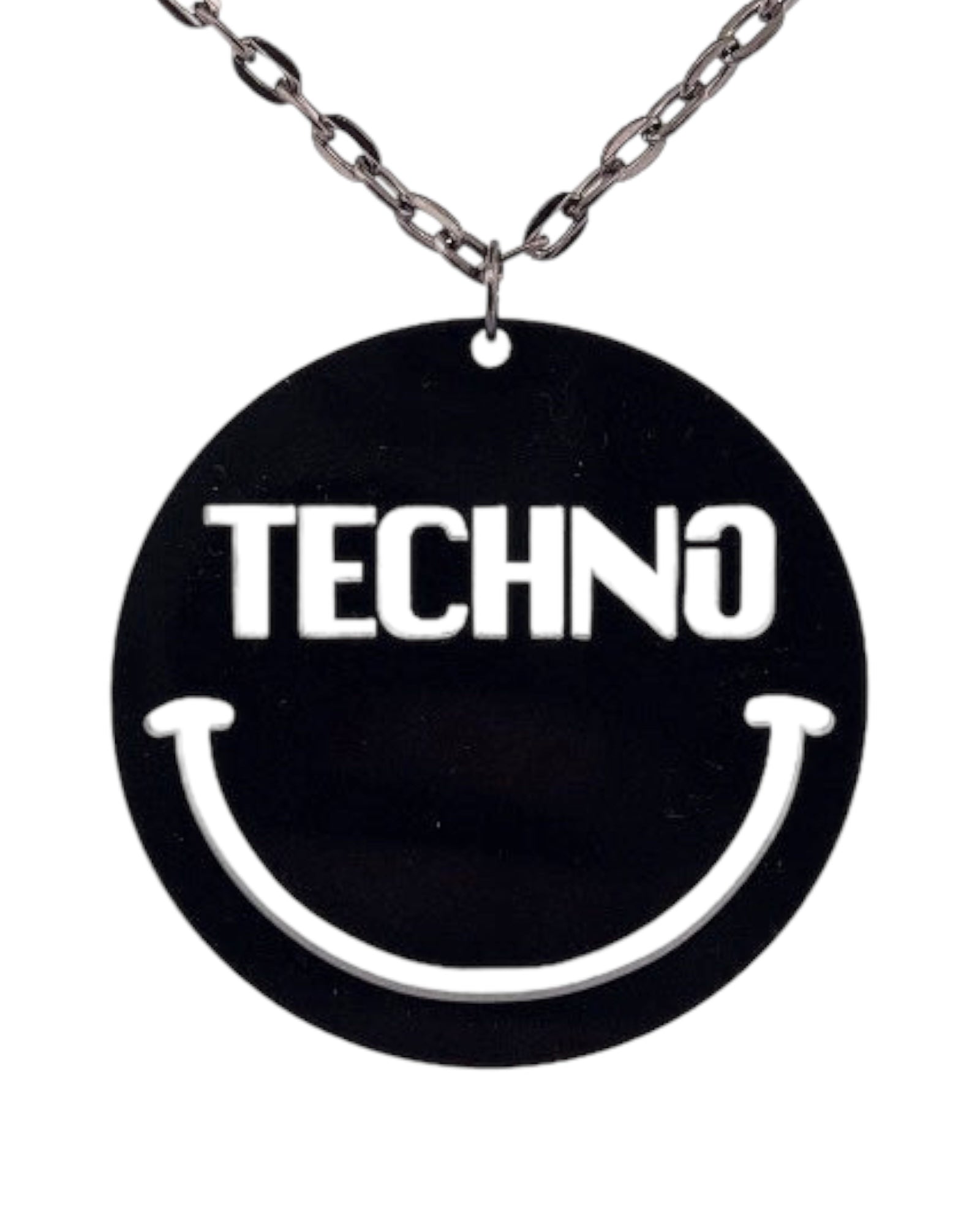 Techno Head Choker Necklace