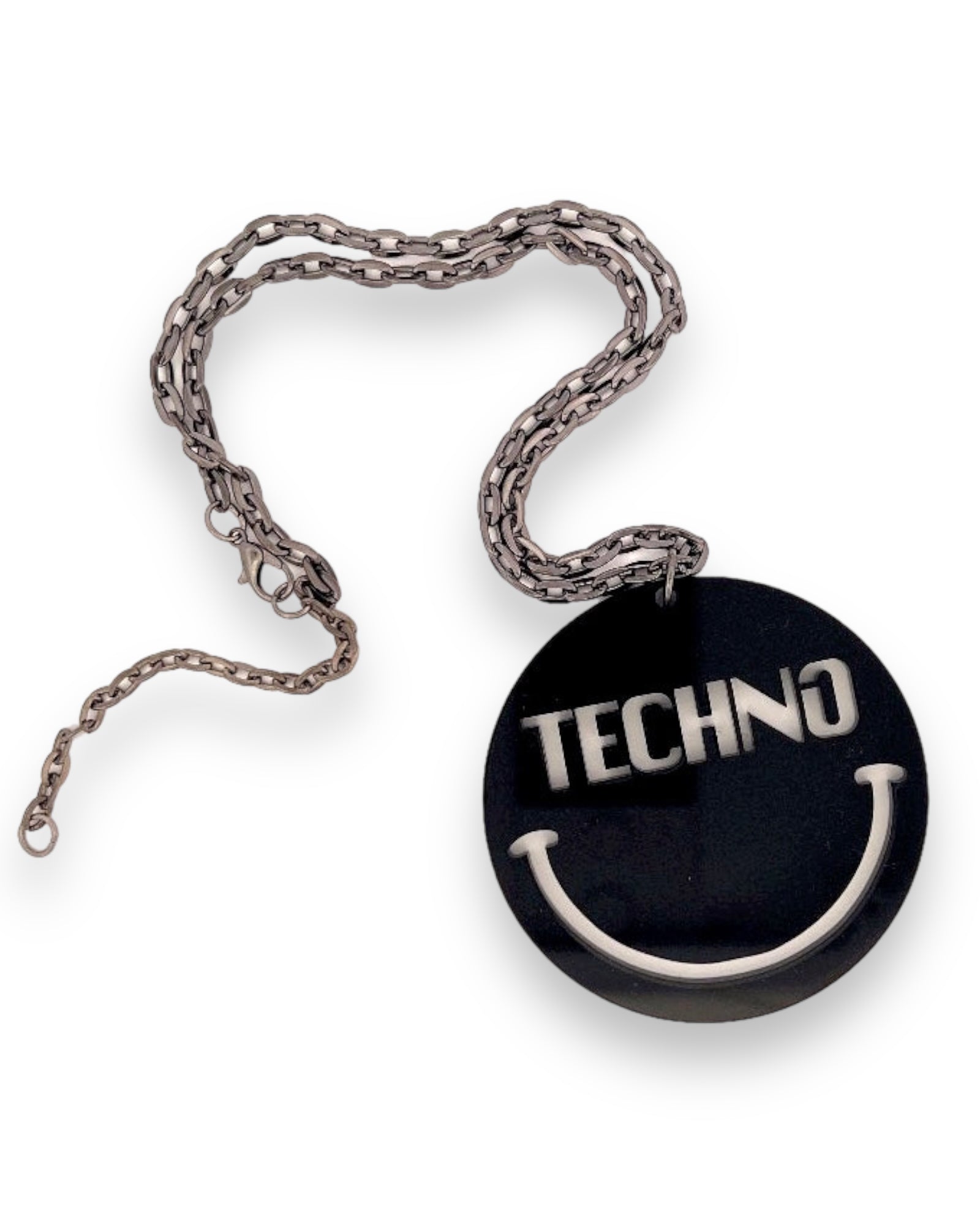 Techno Head Choker Necklace