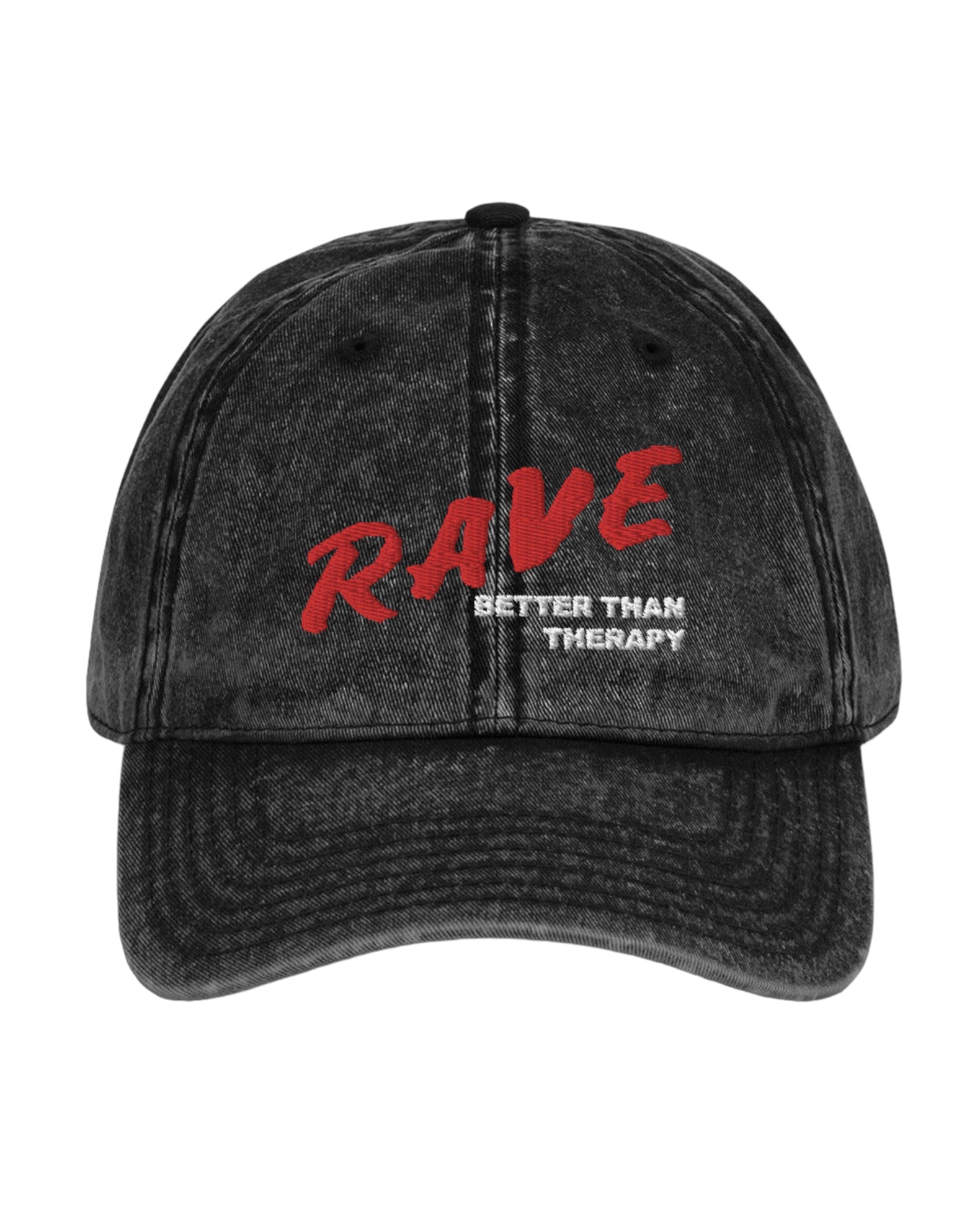 Rave Better Than Therapy Dad Hat