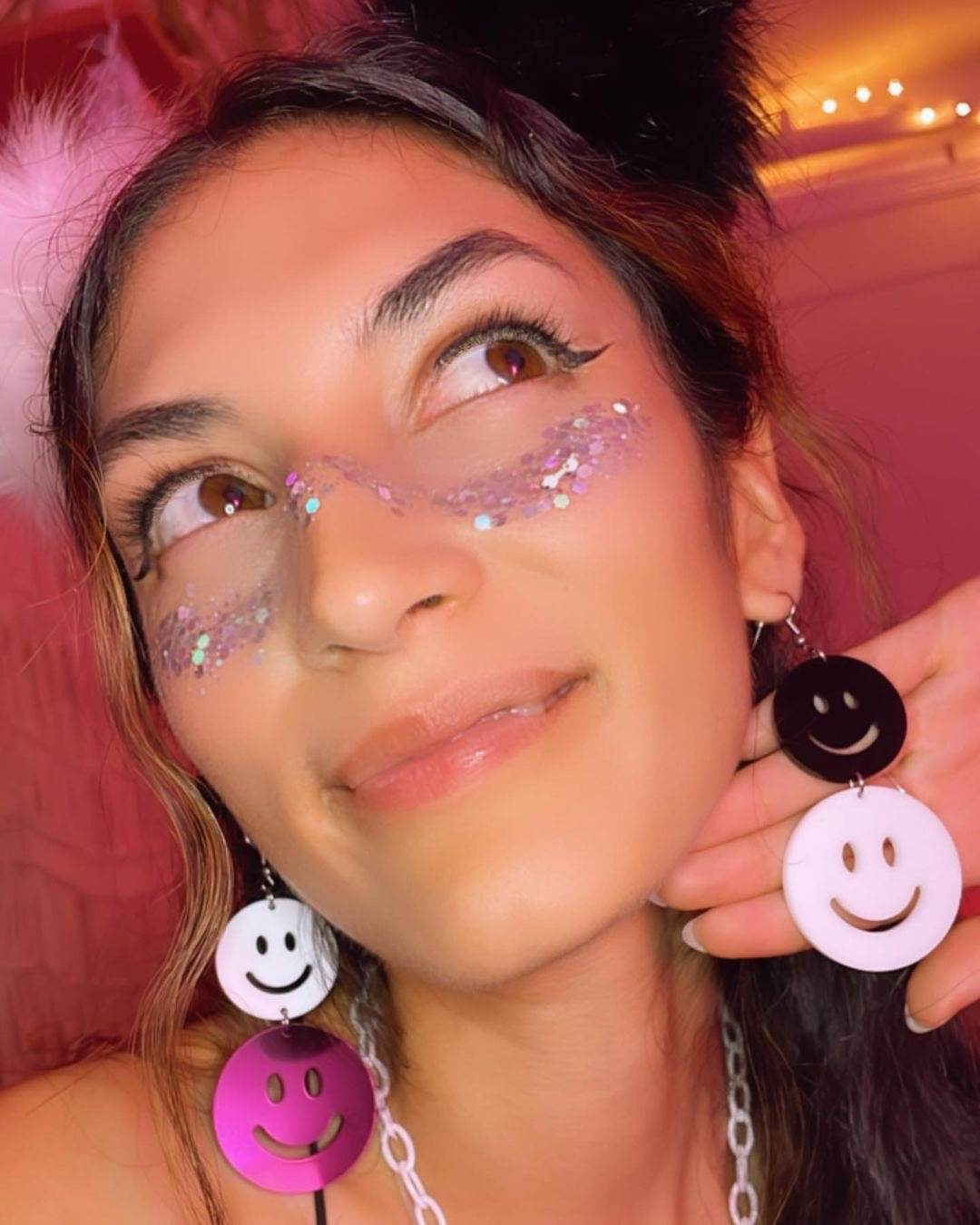 All Smiles Tiered Earrings