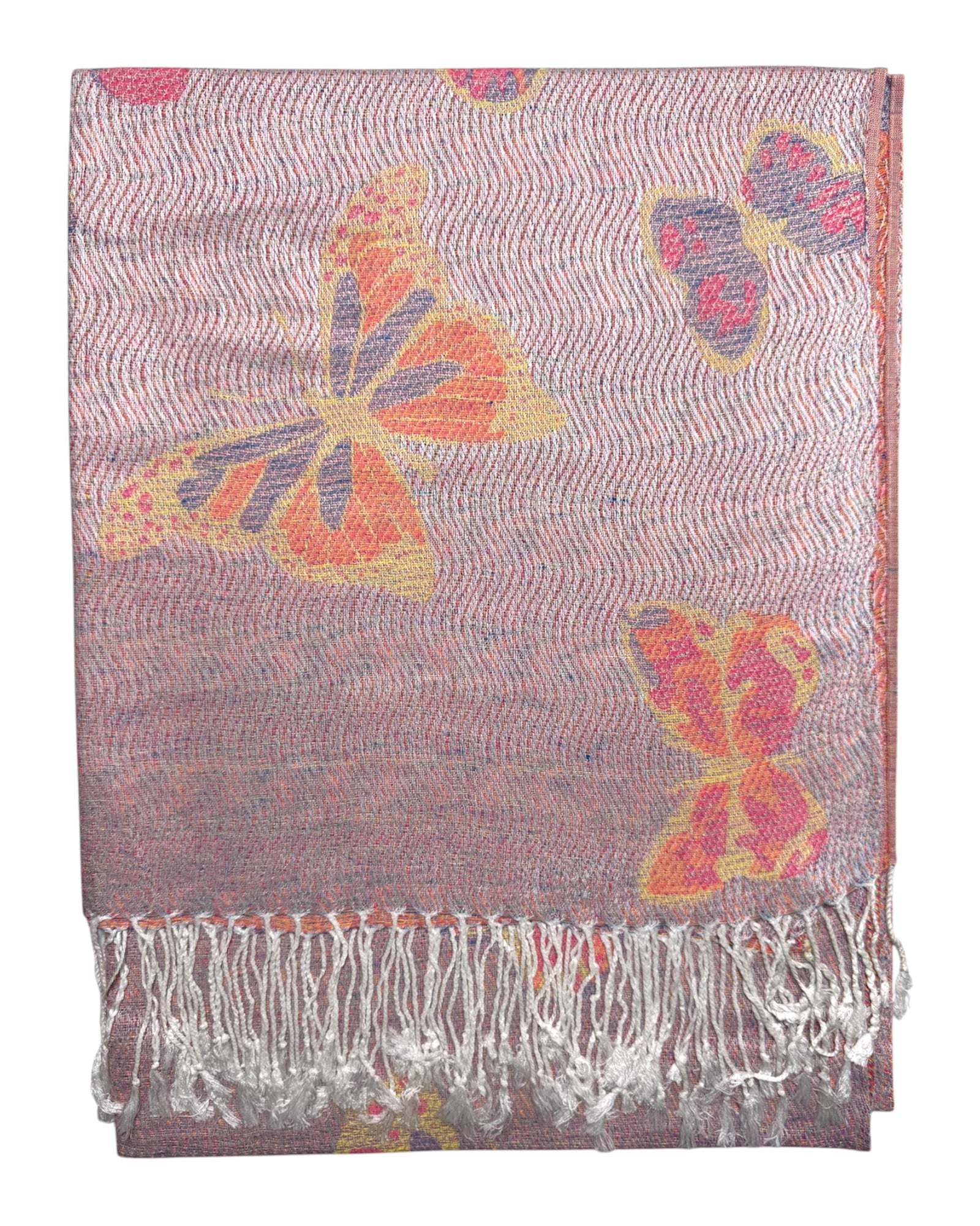 Pashmina Blush Butterfly Flutter Rave